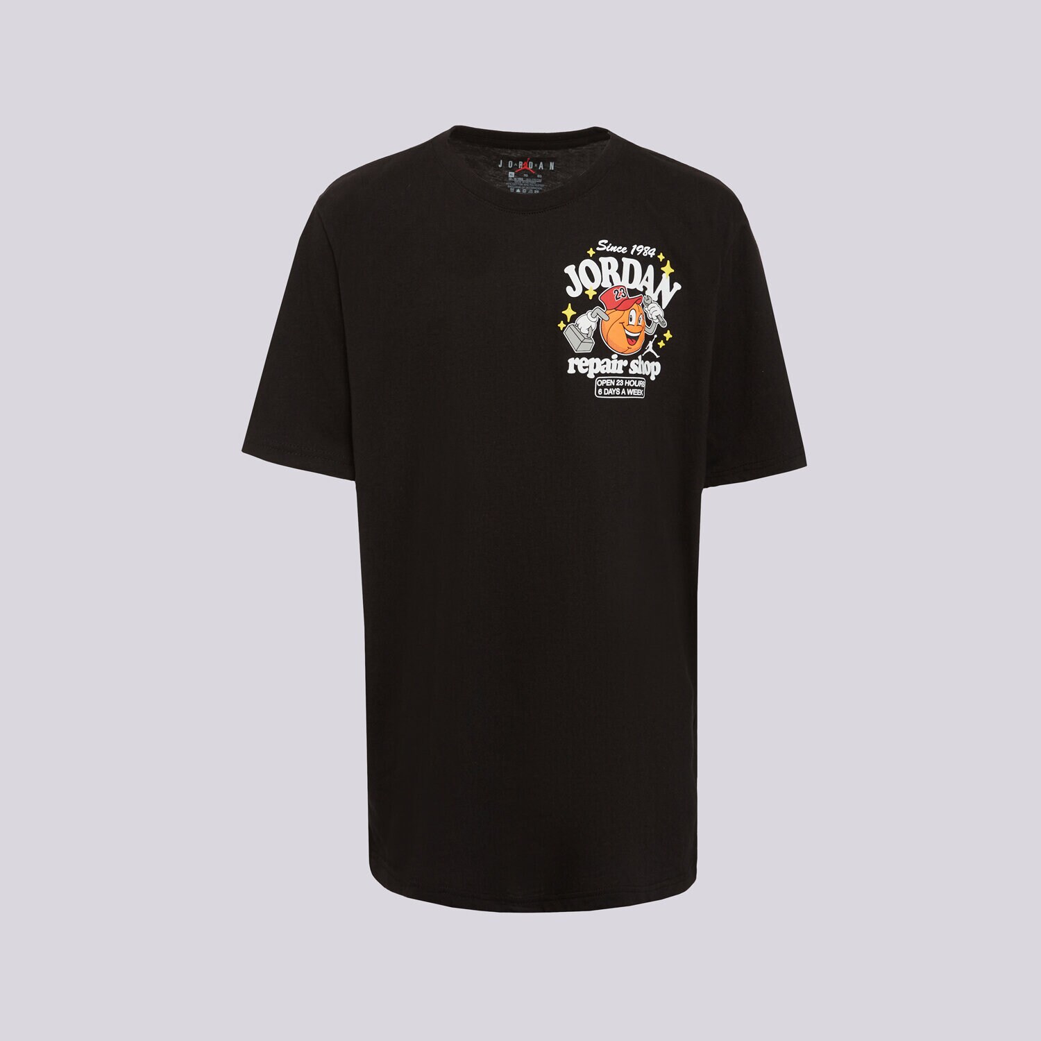 Kinder T-Shirt JORDAN T-SHIRT JDB MJS REPAIR SHOP SS TEE BOY 95G220-023 Schwarz