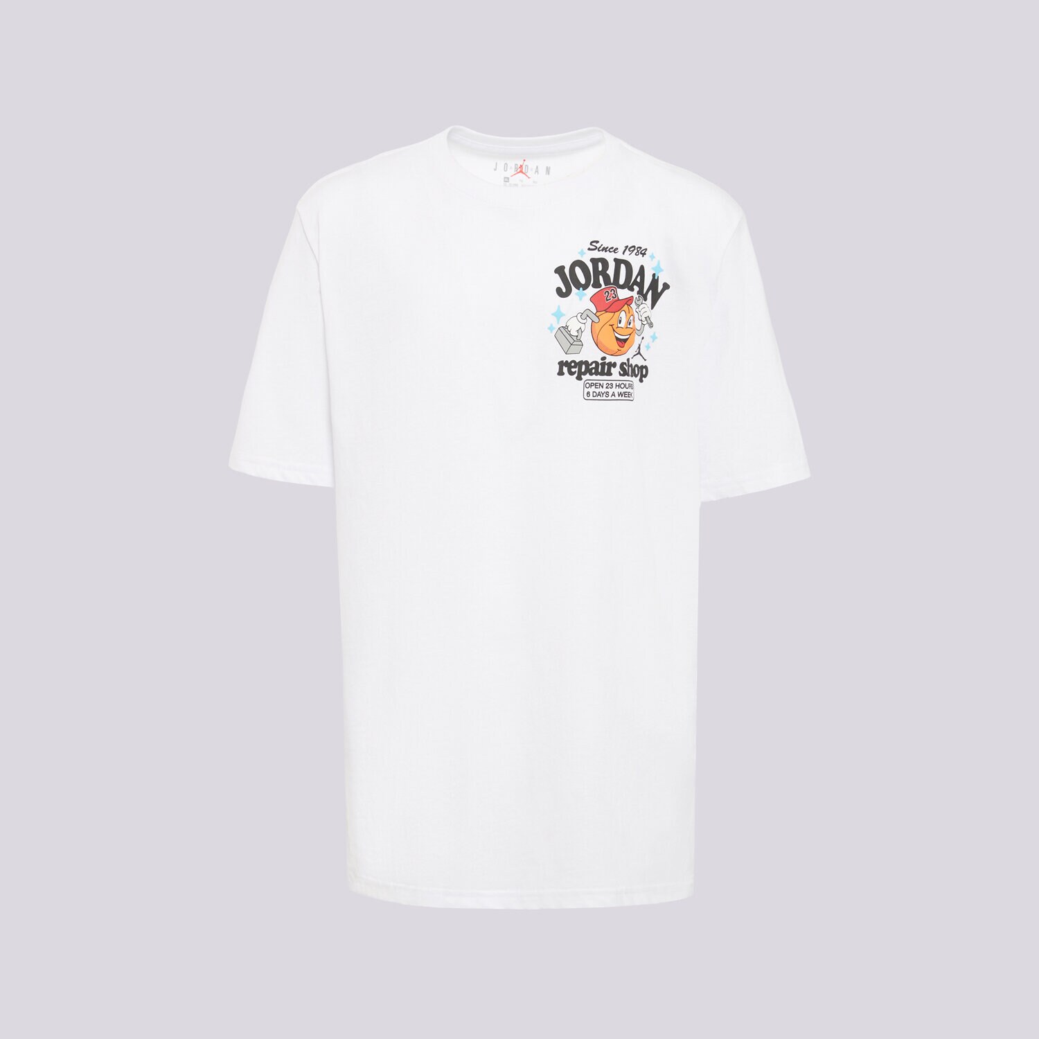 Kinder T-Shirt JORDAN T-SHIRT JDB MJS REPAIR SHOP SS TEE BOY 95G220-001 Weiß