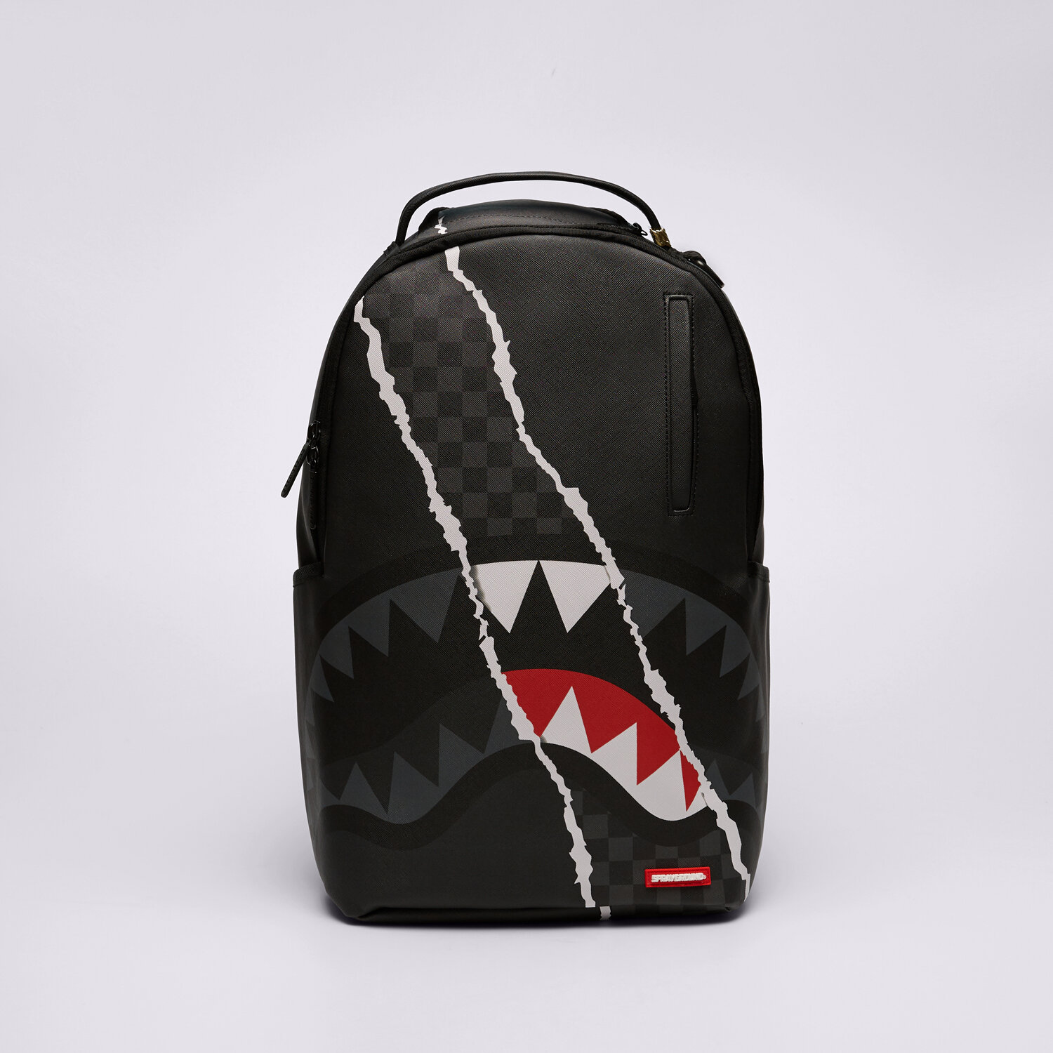 Damen Rucksack SPRAYGROUND RUCKSACK CENTER   RIP REVEALING GRAY CHECK 910B8502NSZ Schwarz