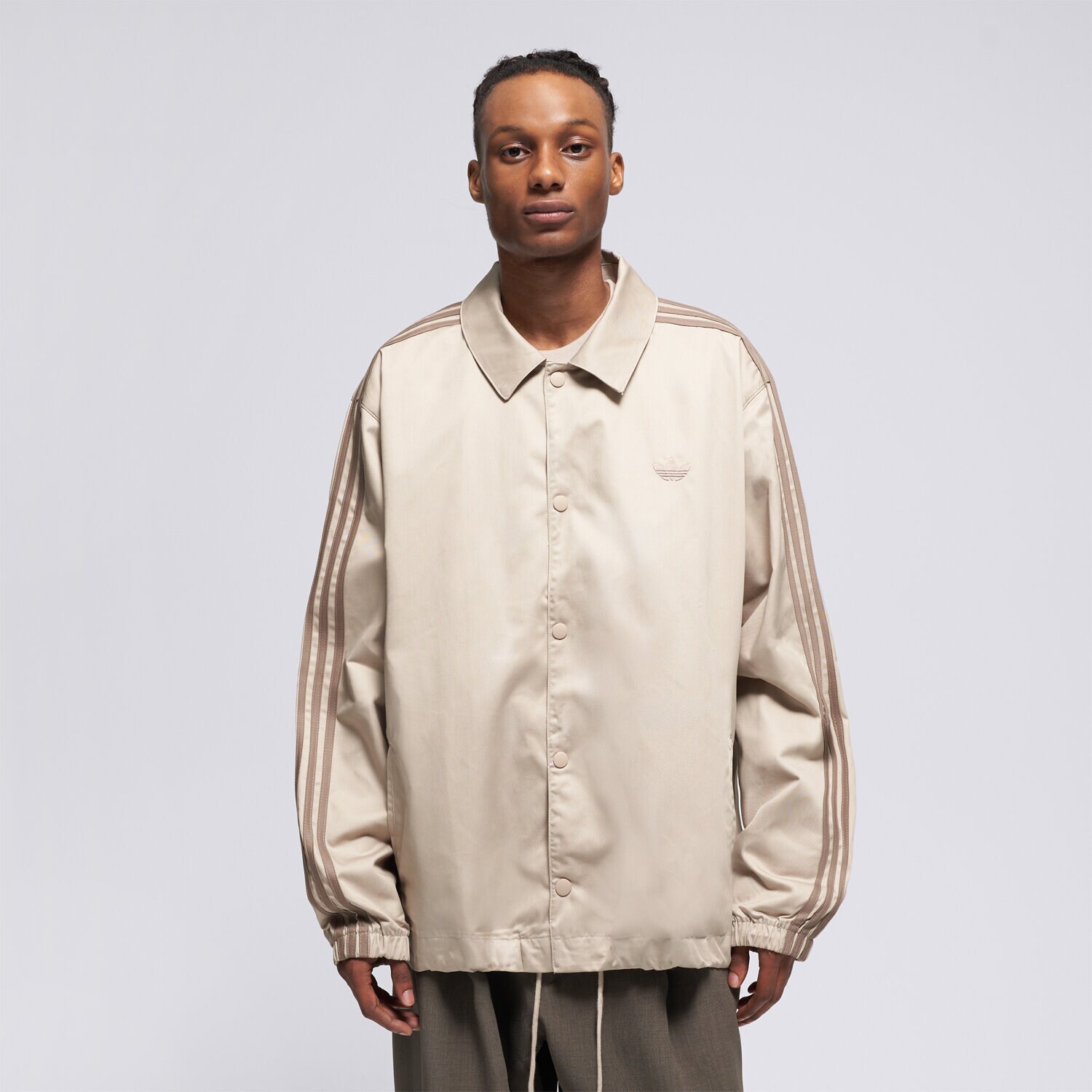Herren Übergangsjacke ADIDAS JACKE 3S JKT KS9297 Beige