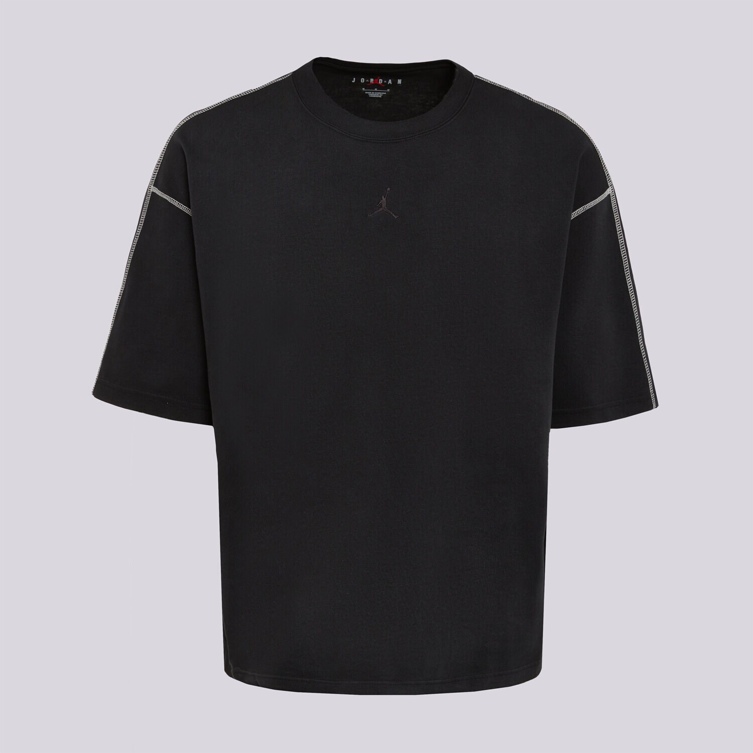 Herren T-Shirt JORDAN T-SHIRT M J FLT HVYWT SS TOP IF1911-010 Schwarz