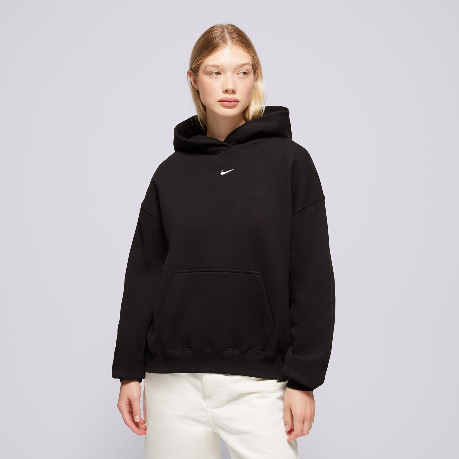 Damen NIKE HOODIE W NK STDO FLC MW OS PO HDY IM8502-001 Schwarz