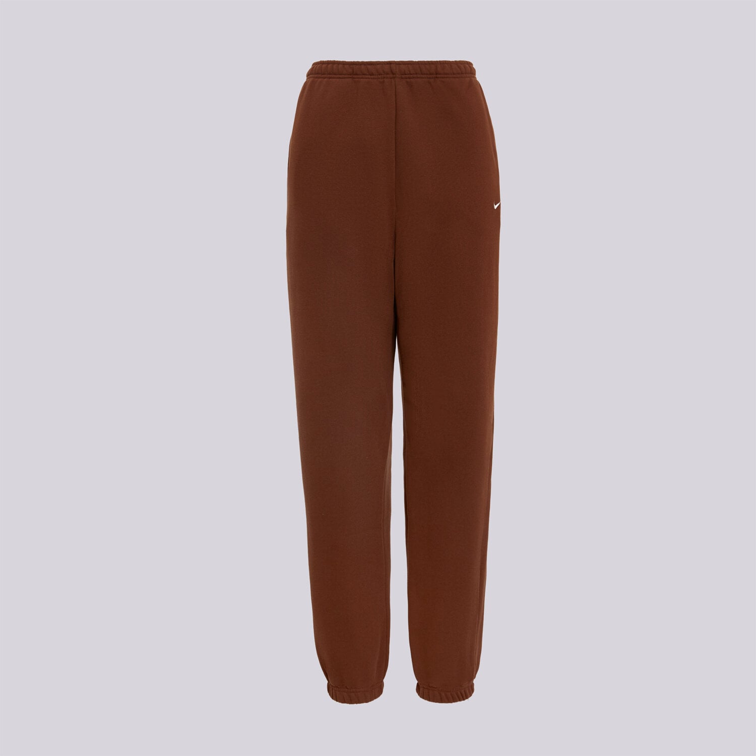 Damen Hosen NIKE HOSE W NK STDO FLC MW HR OS CFF PNT IM8074-259 Braun