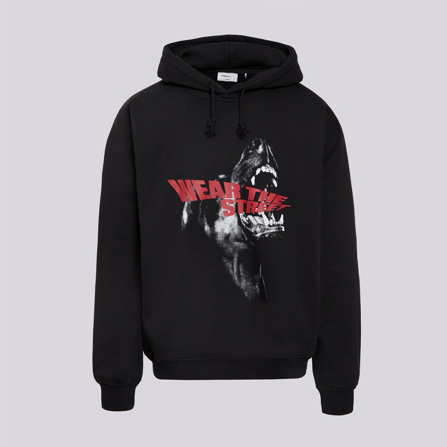 Herren PROSTO HOODIE HOODIE BARK BLACK KL263MSWE2192 Schwarz