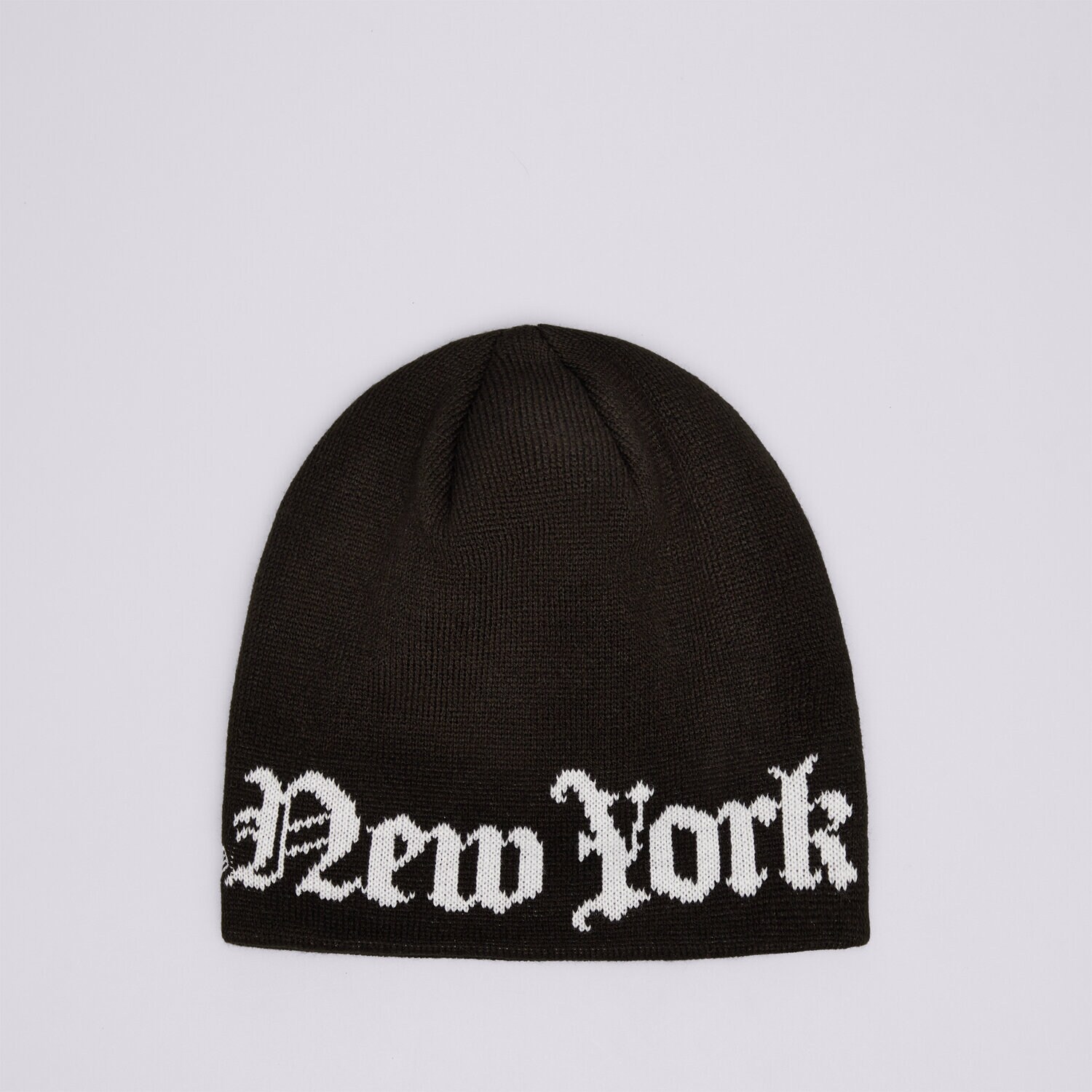 Herren Mütze NEW ERA MÜTZE WORDMARK KNIT SKULLY NYY NEW YORK YANKEES 60915959 Schwarz