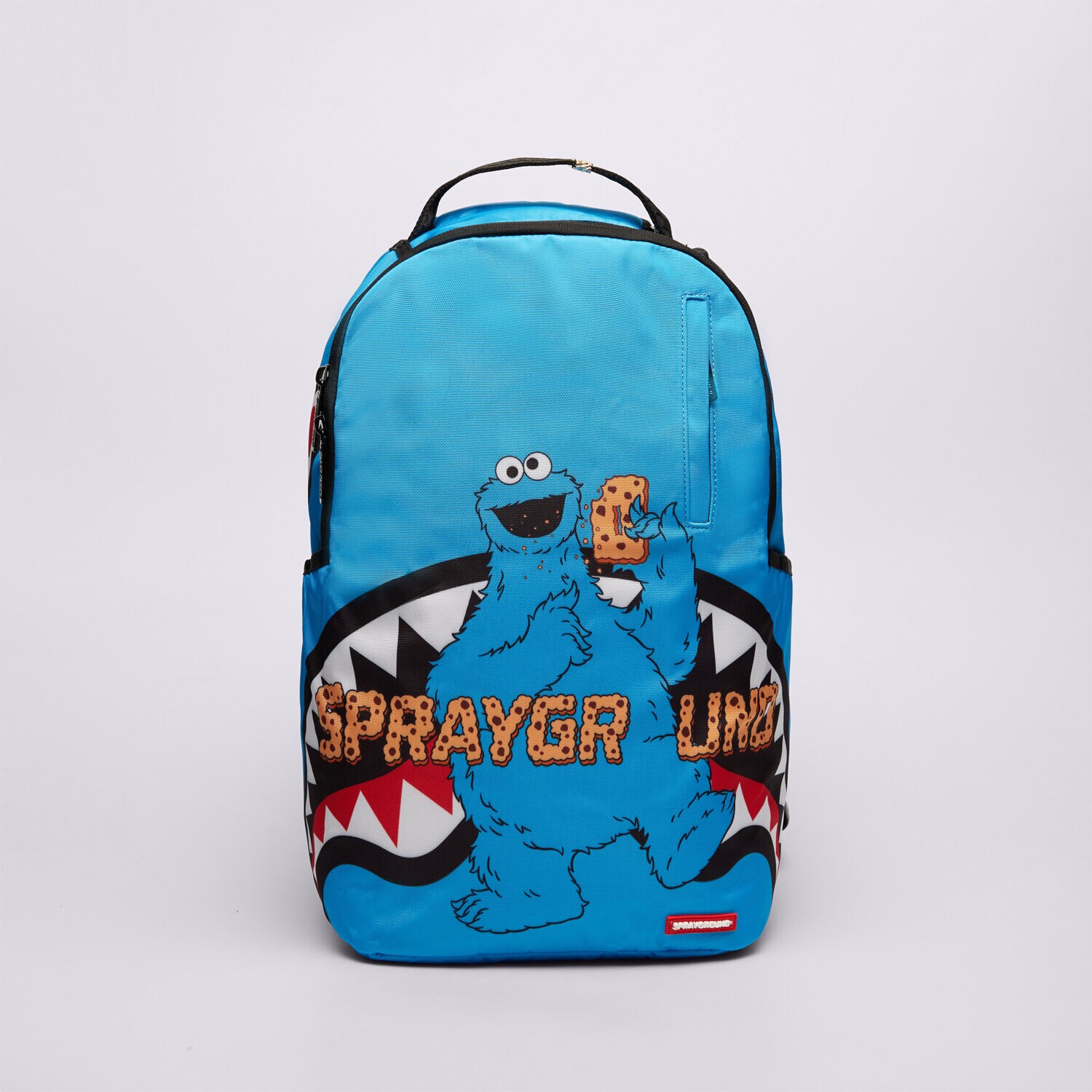 Damen Rucksack SPRAYGROUND RUCKSACK SESAME STREET COOKIE MONSTER 910B9122NSZ Schwarz