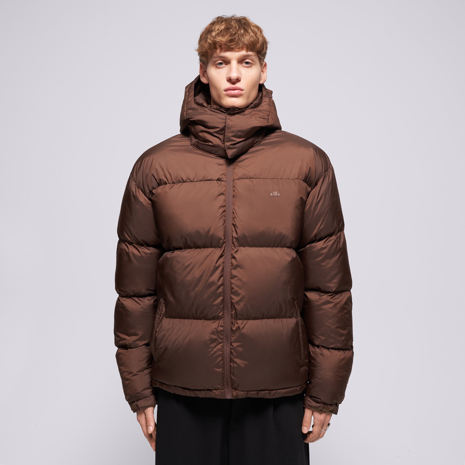 Herren Winterjacke ELLESSE JACKE WINTER DOMINICIS PADDED SHB23617202 Braun