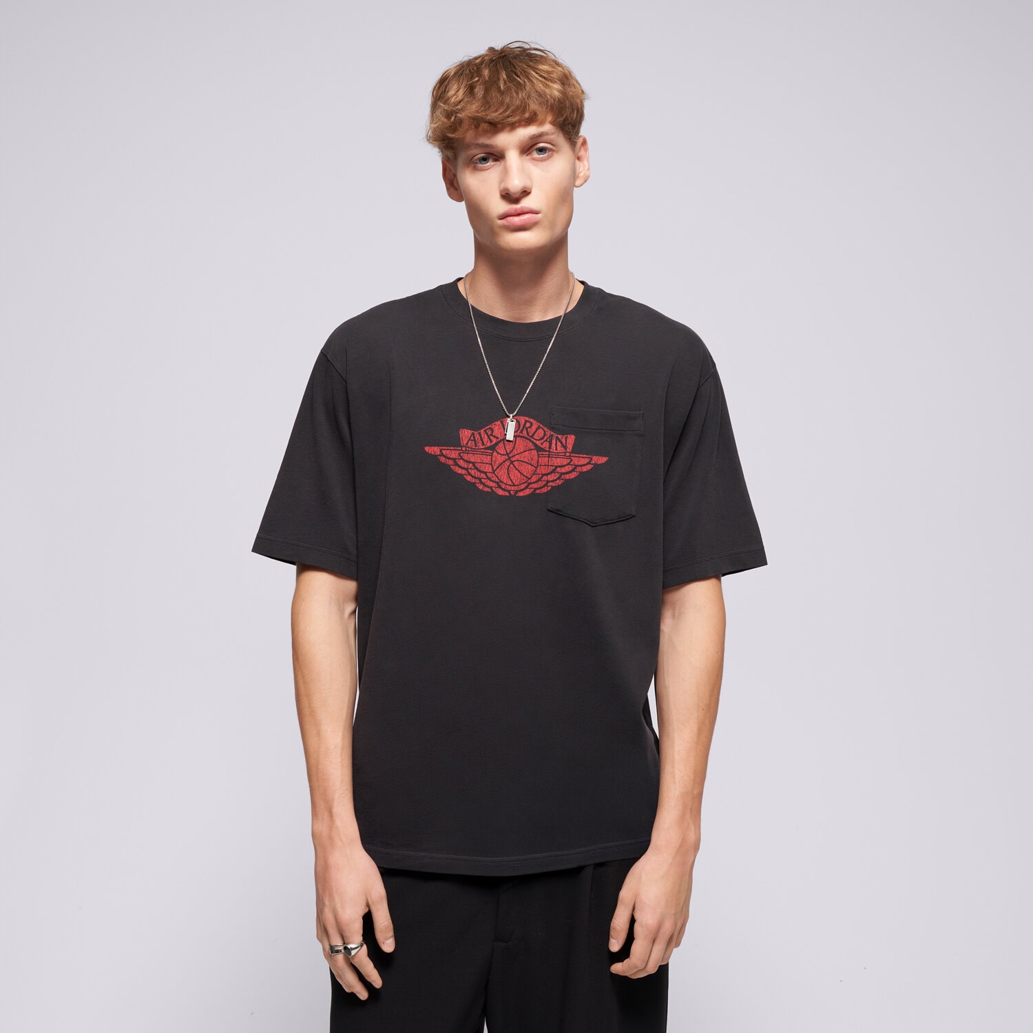 Herren T-Shirt JORDAN T-SHIRT M J FLT ES 85 W PKT SS CRW IO2084-010 Schwarz