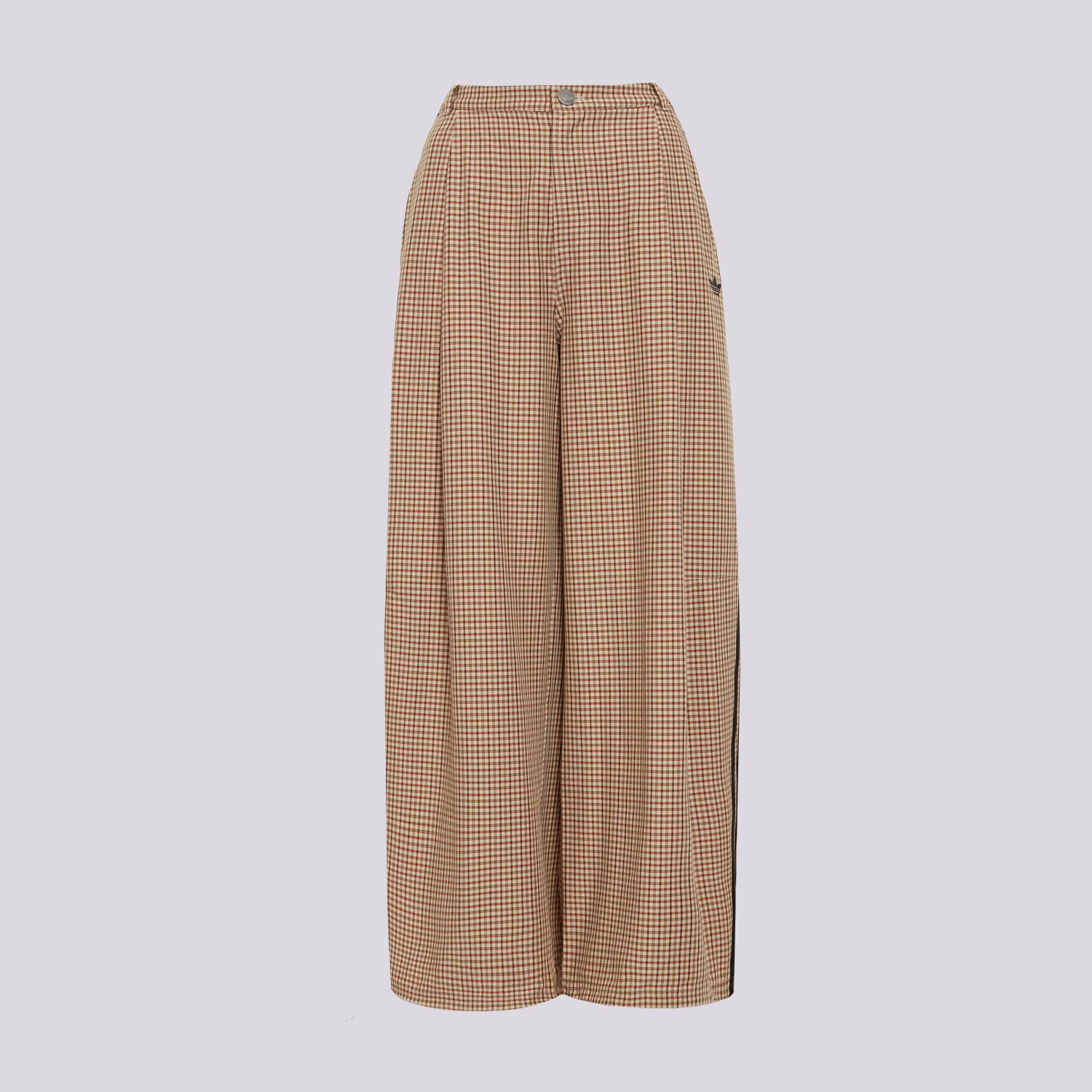 Damen Hosen ADIDAS HOSE CHECKS TROUSER LE8309 Beige