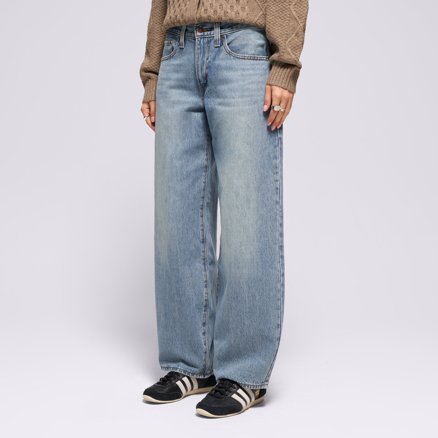 Damen Hosen LEVI'S HOSE MIDDY BALLOON 0083L-0008 Blau