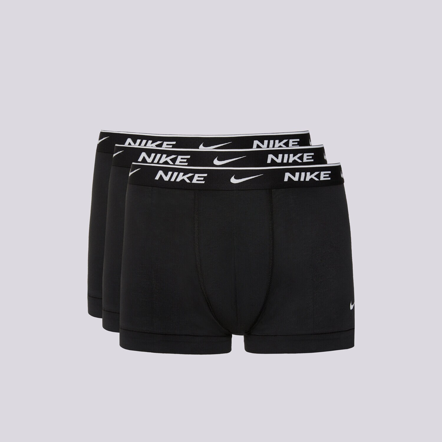 Herren Unterwäsche NIKE BOXERSHORTS ESSENTIAL COTTON STRETCH TRUNK 3 NQ00KE1284001 Schwarz