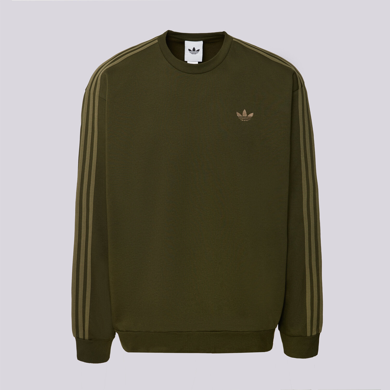 Herren ADIDAS SWEATSHIRT 3S CREW KS7515 Khaki
