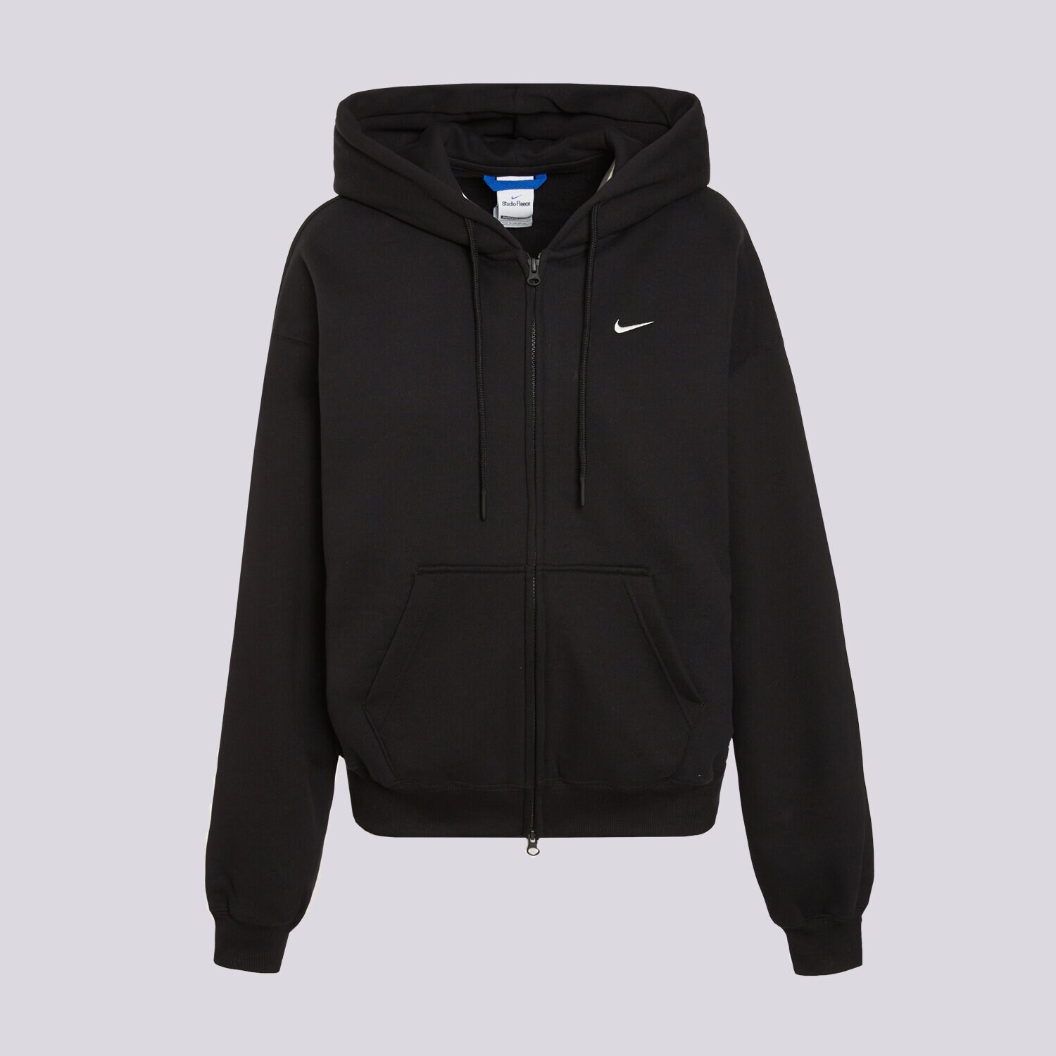 Damen NIKE SWEATSHIRT MIT REIßVERSCHLUSS Z   KAPTUREM W NK STDO FL IM8084-001 Schwarz
