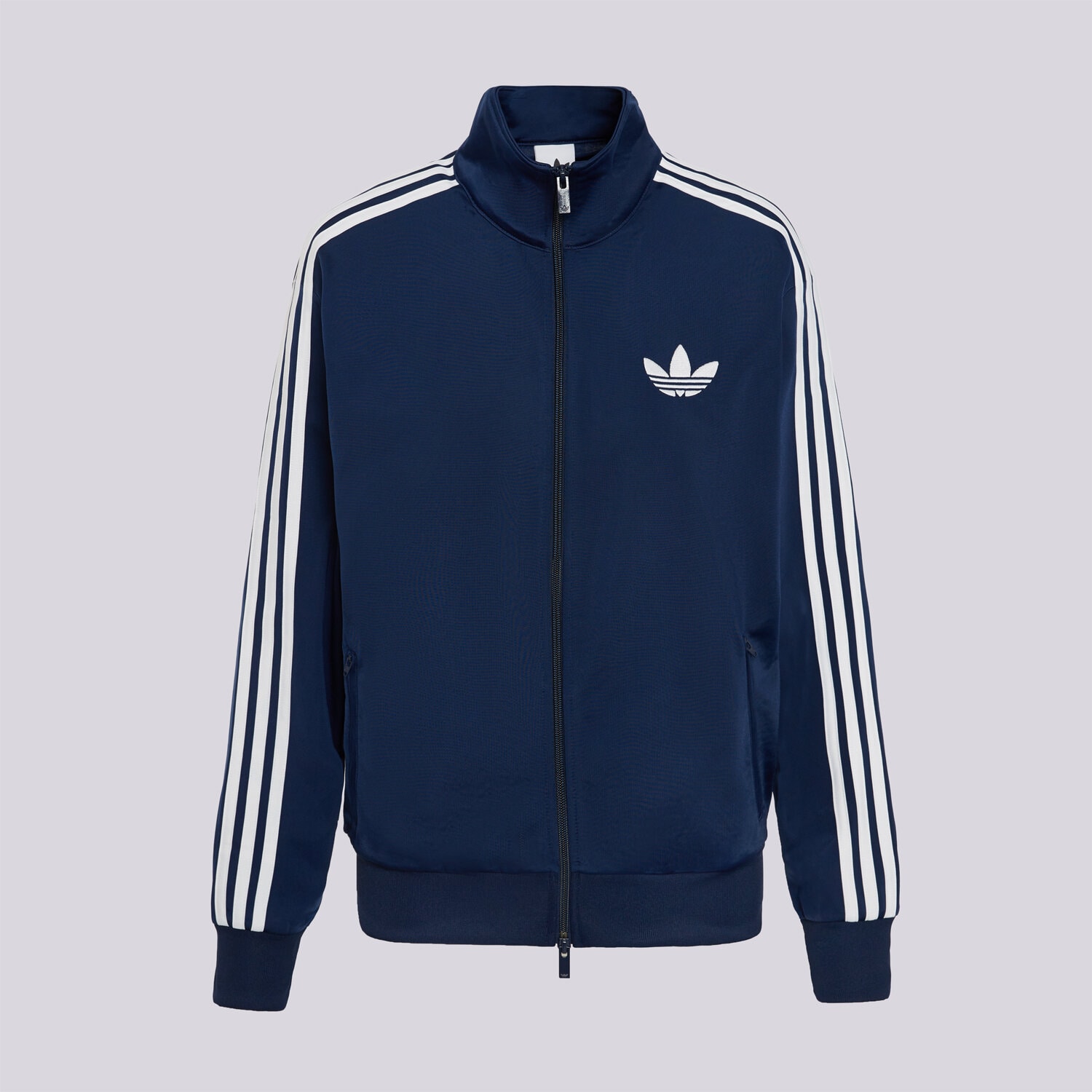 Damen ADIDAS SWEATSHIRT MIT REIßVERSCHLUSS FB TT LOOSE KV5402 Dunkelblau