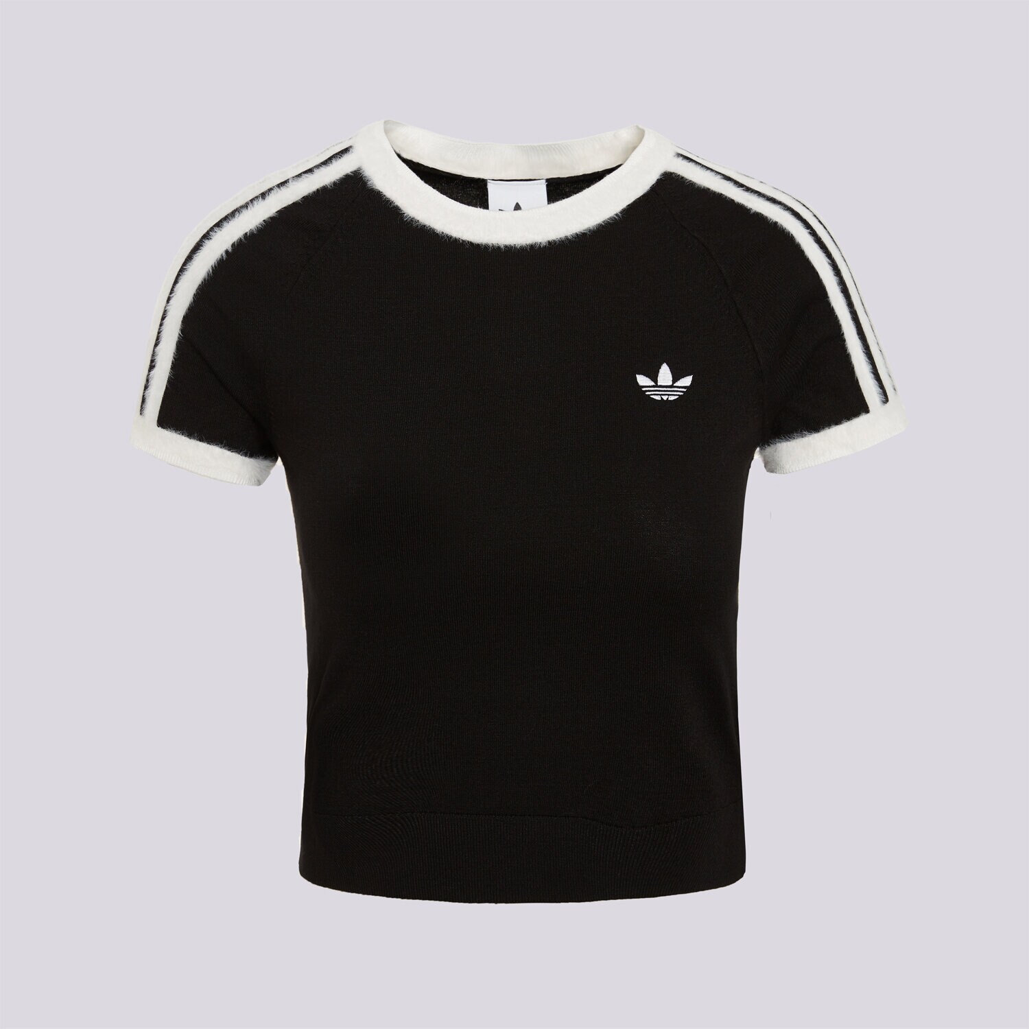 Damen T-Shirt ADIDAS T-SHIRT KNIT KS7375 Schwarz