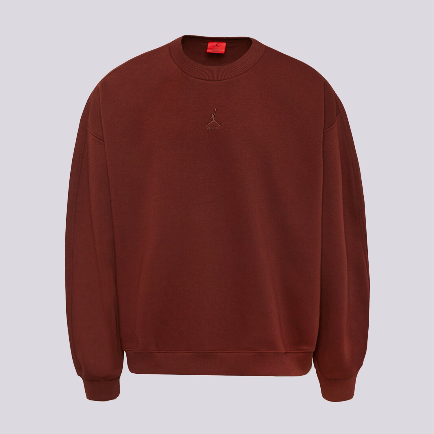 Herren JORDAN SWEATSHIRT M J BRK OVZ FLC CREW BB IM8915-273 Dunkelrot