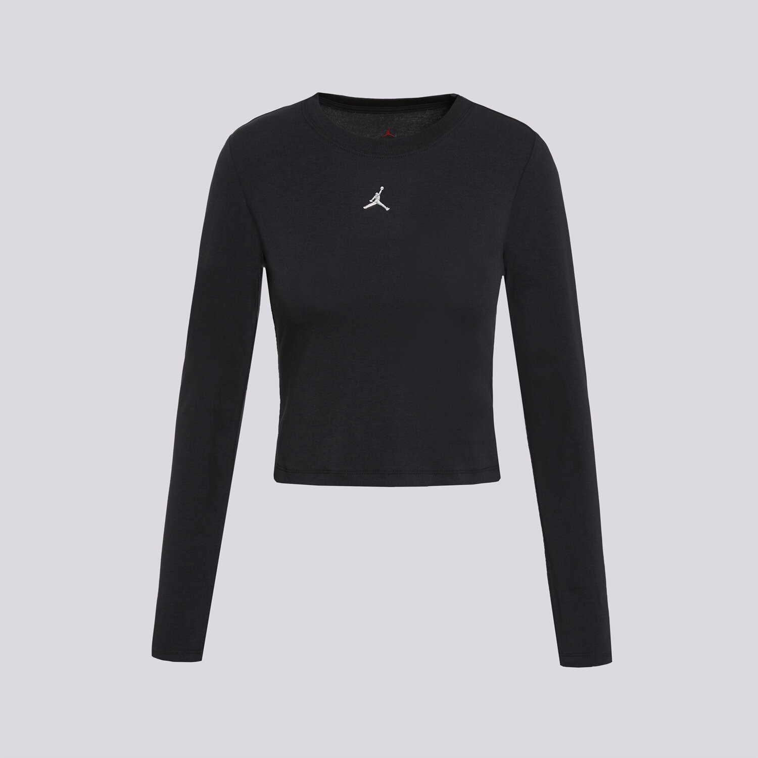 Damen T-Shirt JORDAN T-SHIRT W J ESS LS TMID GFX TEE IM7353-010 Schwarz