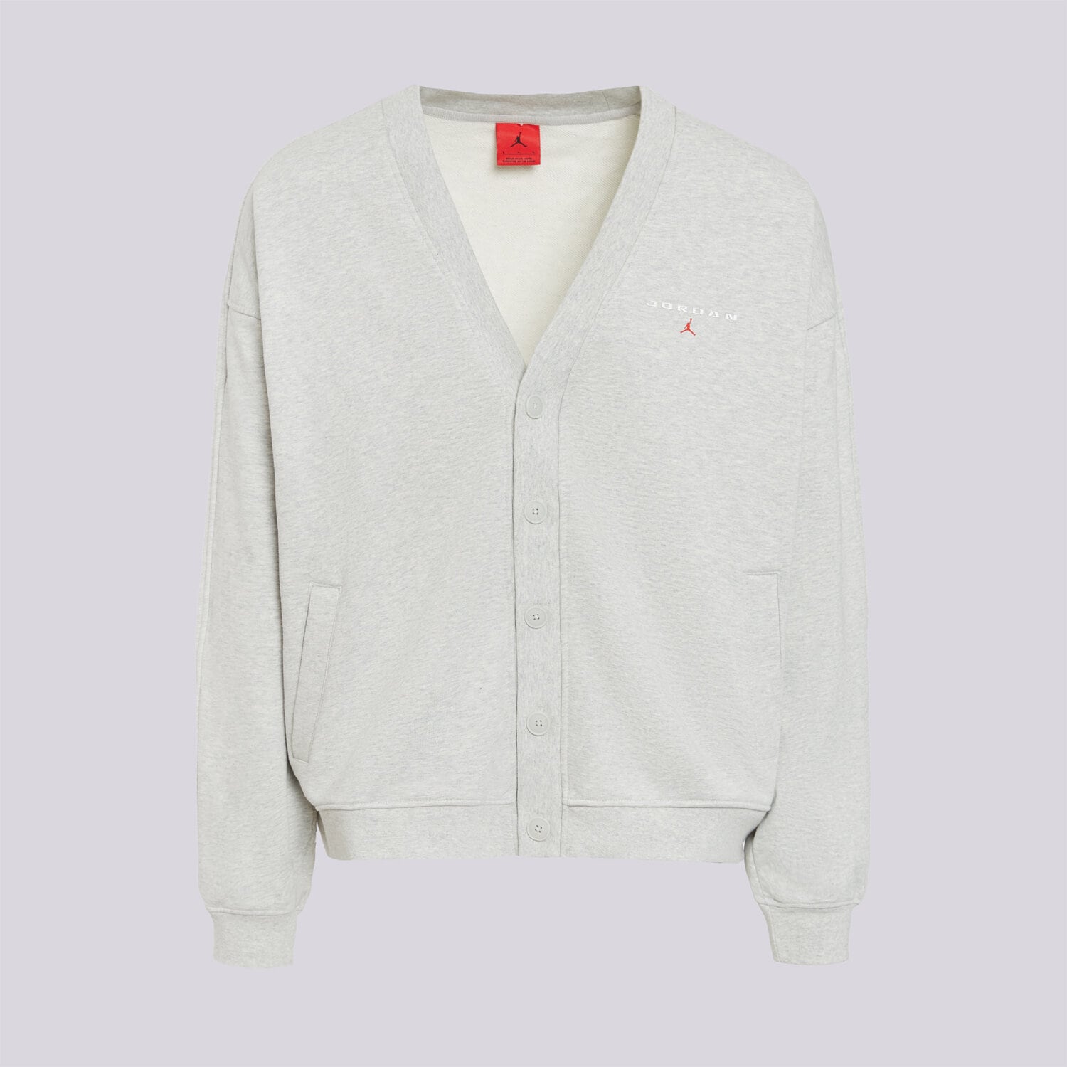 Herren JORDAN SWEATSHIRT M J FLT FLC CARDIGAN LB IW6370-050 Grau