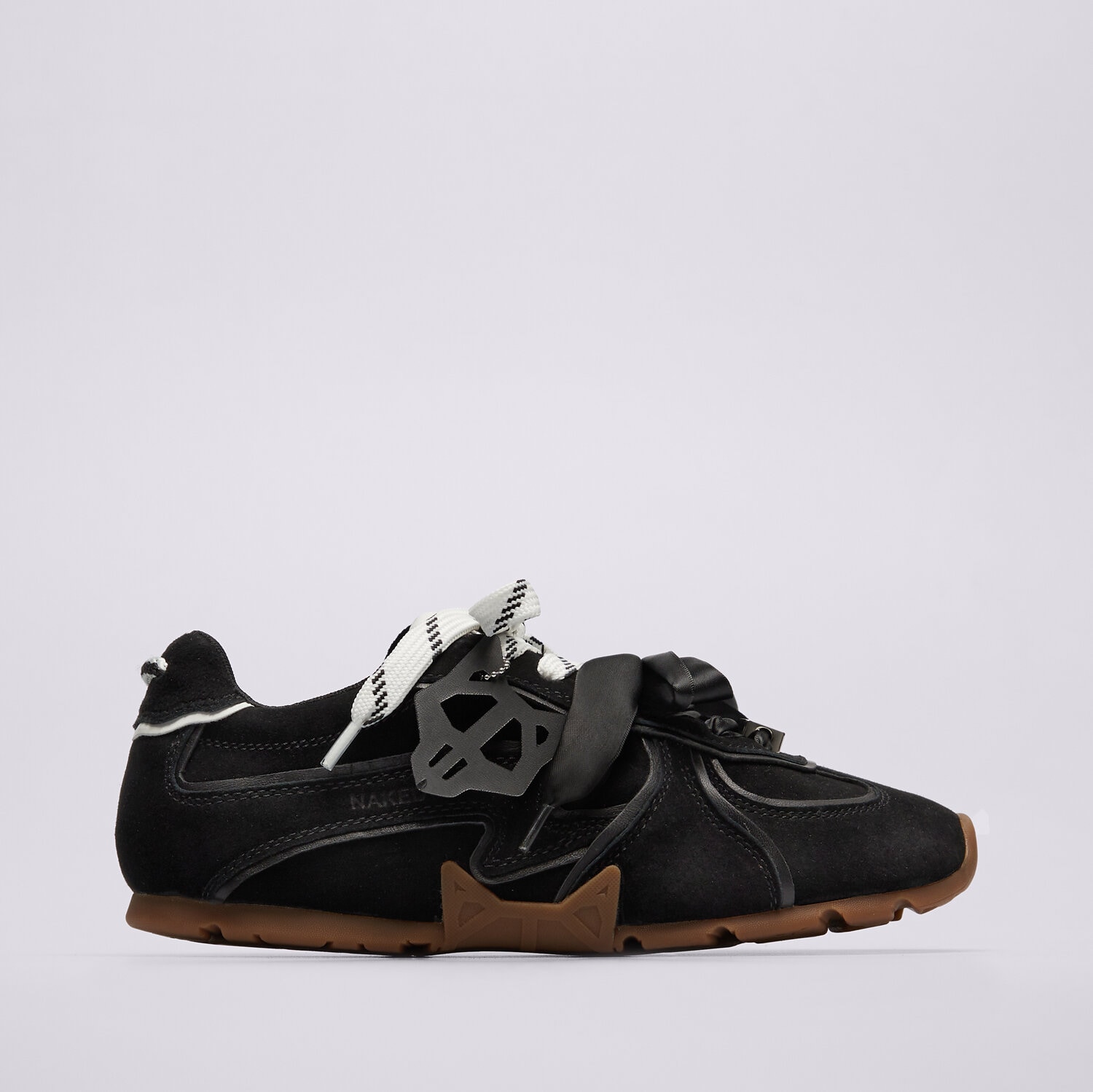 Damen Sneaker NAKED WOLFE ADORED NWADOREDBLACKSUEDE Schwarz