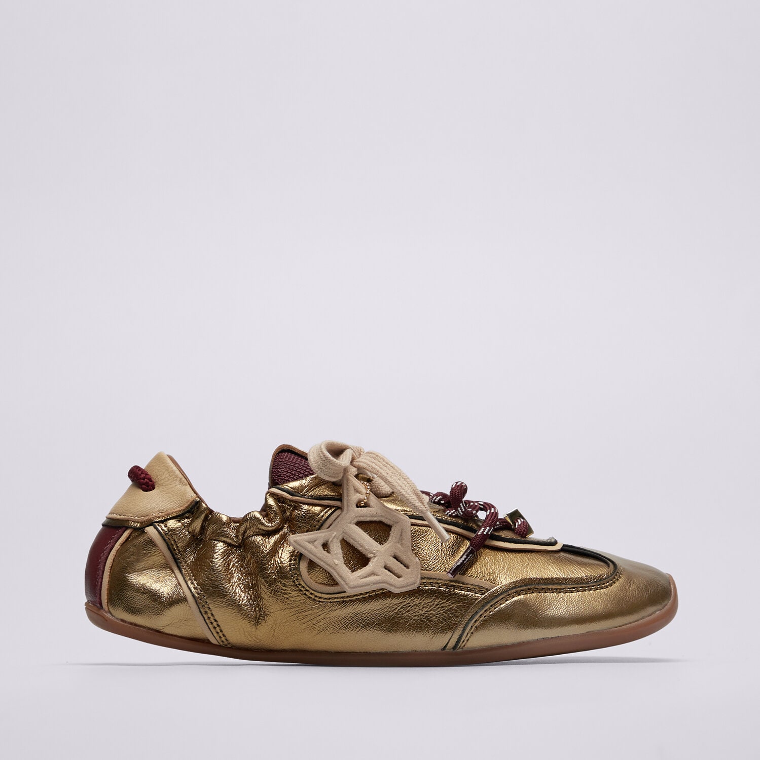 Damen Sneaker NAKED WOLFE SOUL NWSOULBRONZELEATHER Gold