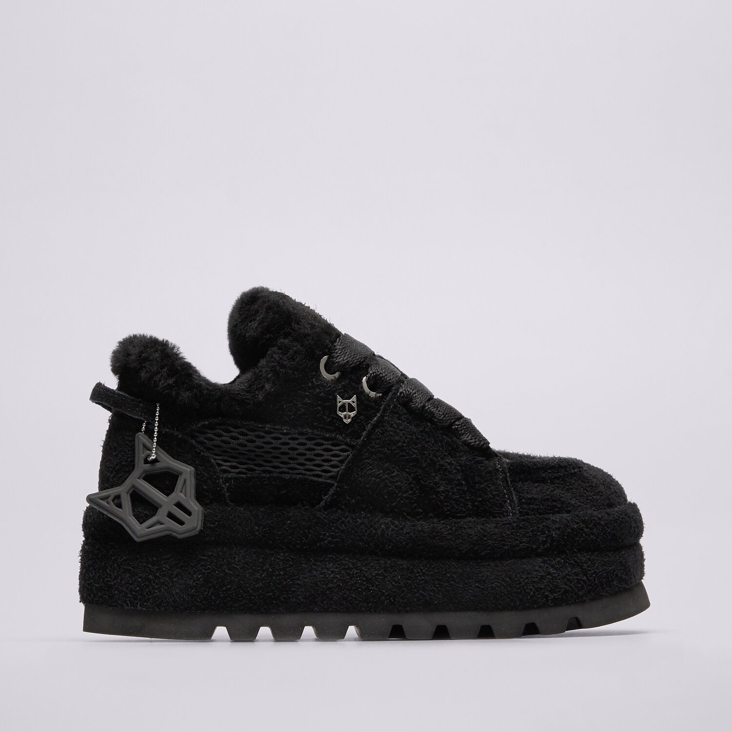 Damen Casual Schuhe NAKED WOLFE BEAU NWBEAUBLACKSUEDE Schwarz