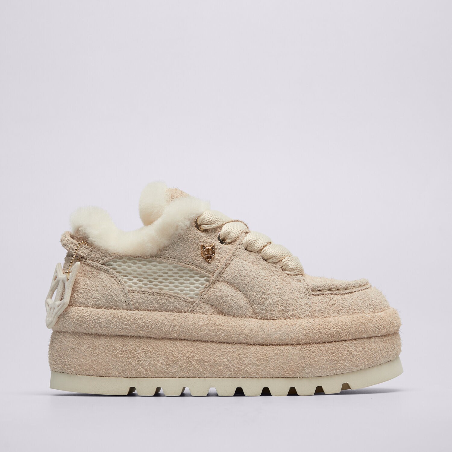 Damen Casual Schuhe NAKED WOLFE BEAU NWBEAUICESUEDE creme
