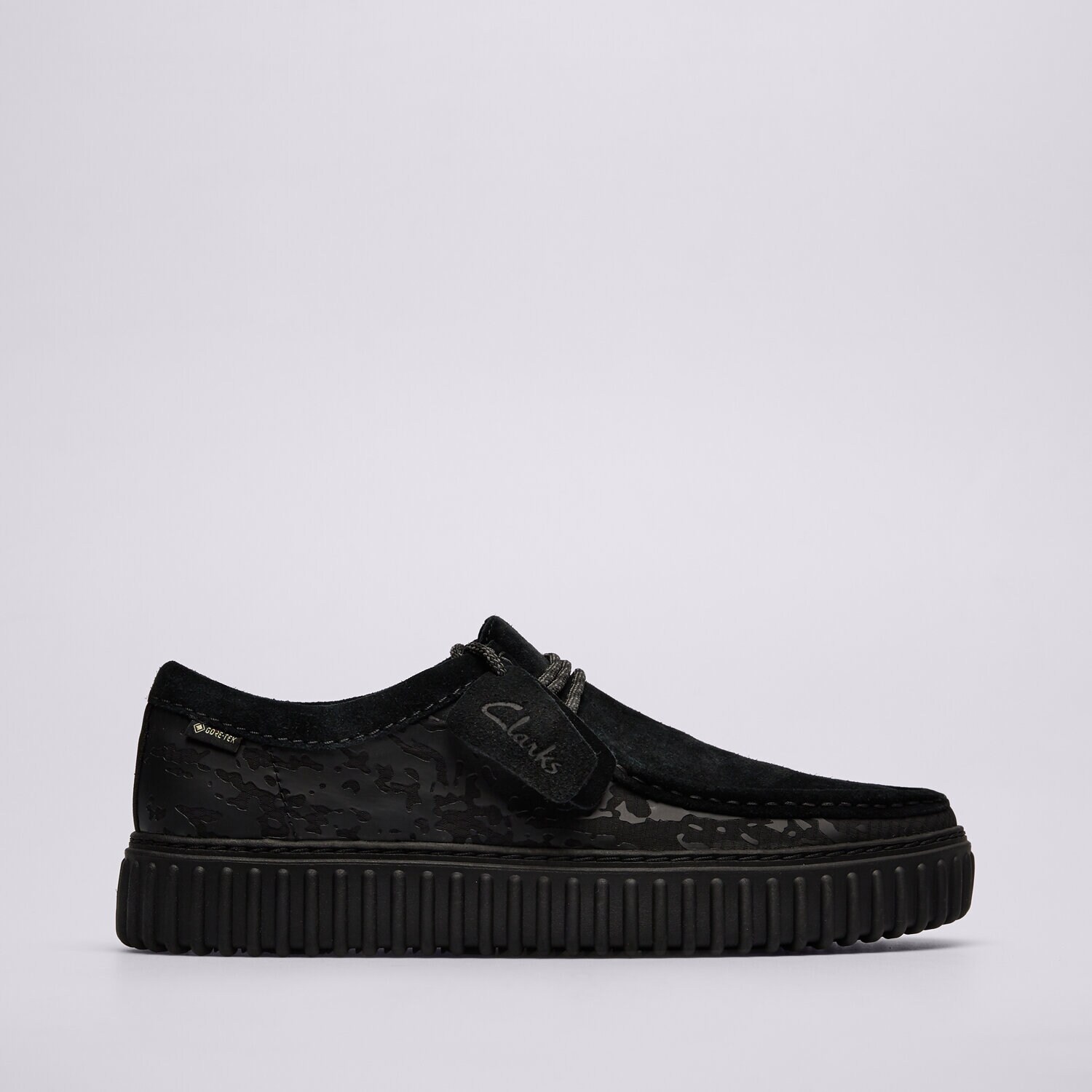 Herren Casual Schuhe CLARKS TORHILL GTX 26329451 Schwarz