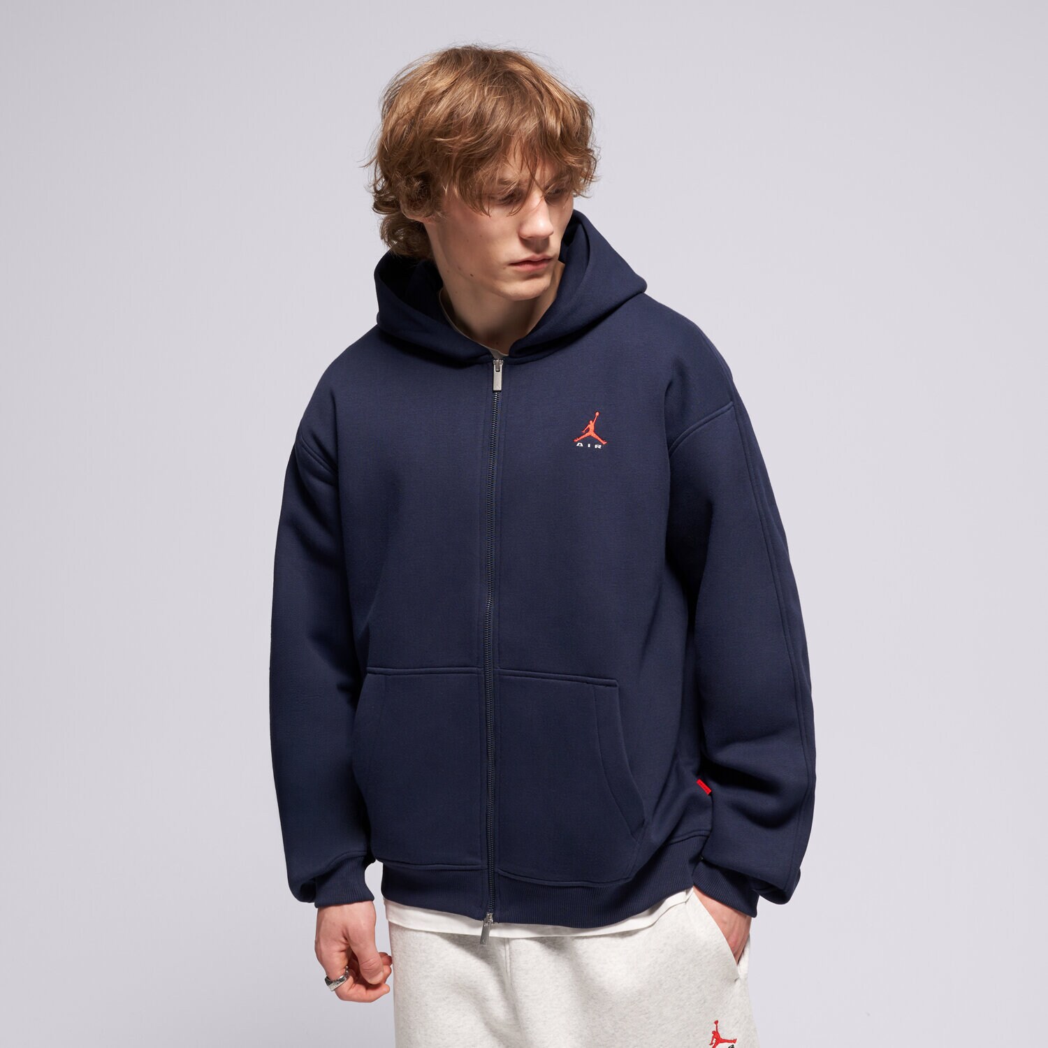 Herren JORDAN SWEATSHIRT MIT REIßVERSCHLUSS   Z KAPTUREM M J BRK ST IU0243-419 Dunkelblau