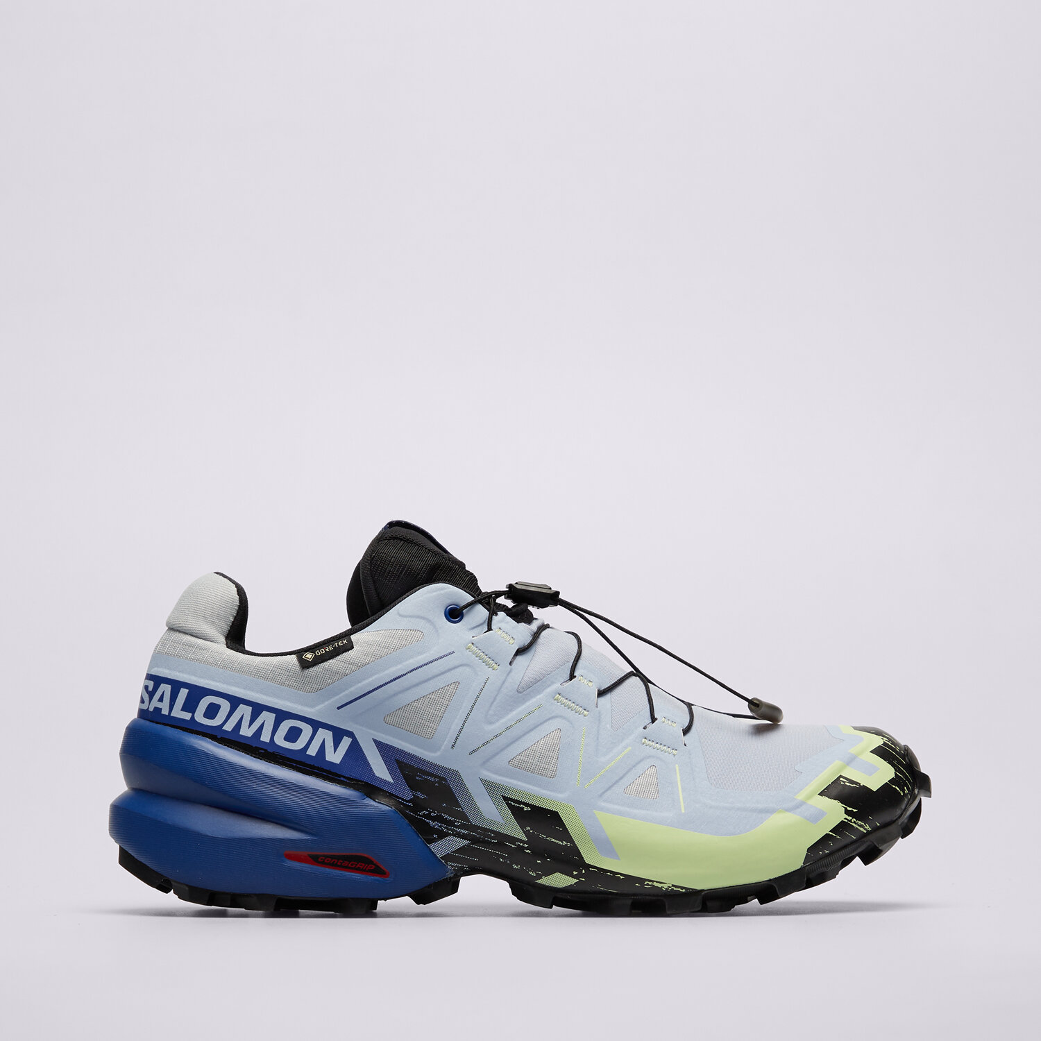 Herren Outdoor Schuhe SALOMON SPEEDCROSS 6 GTX ICON L45486800 Blau