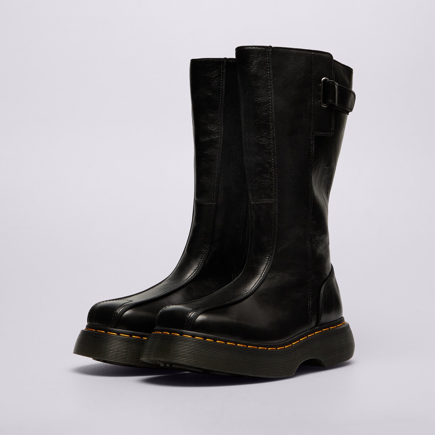Dr. Martens Botas De Piel Buzz Hi Negro — foto 2