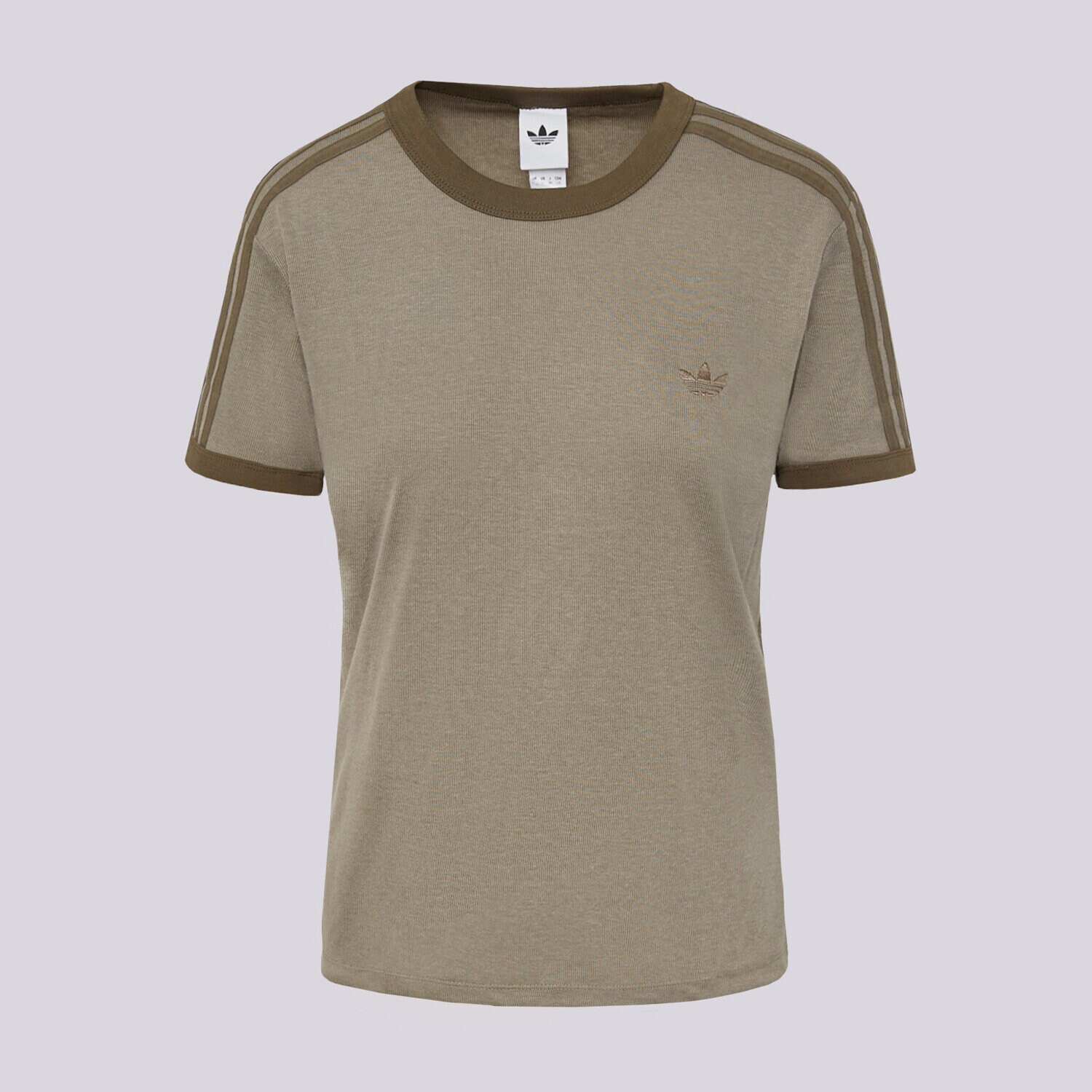 Damen T-Shirt ADIDAS T-SHIRT 3S CALI TEE KS9991 Khaki