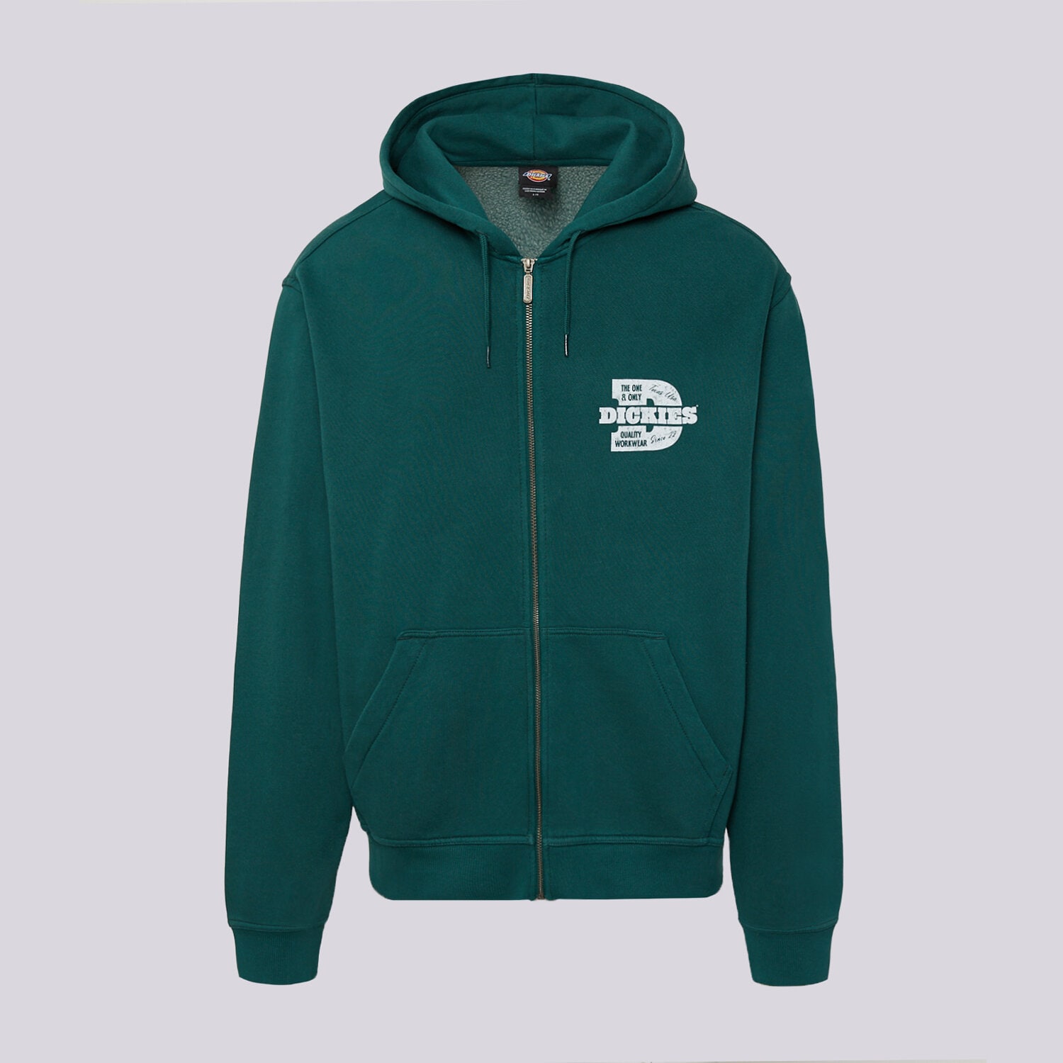 Herren DICKIES SWEATSHIRT MIT REIßVERSCHLUSS   Z KAPTUREM MINDEN ZI DK0A8DN5B421 Grün