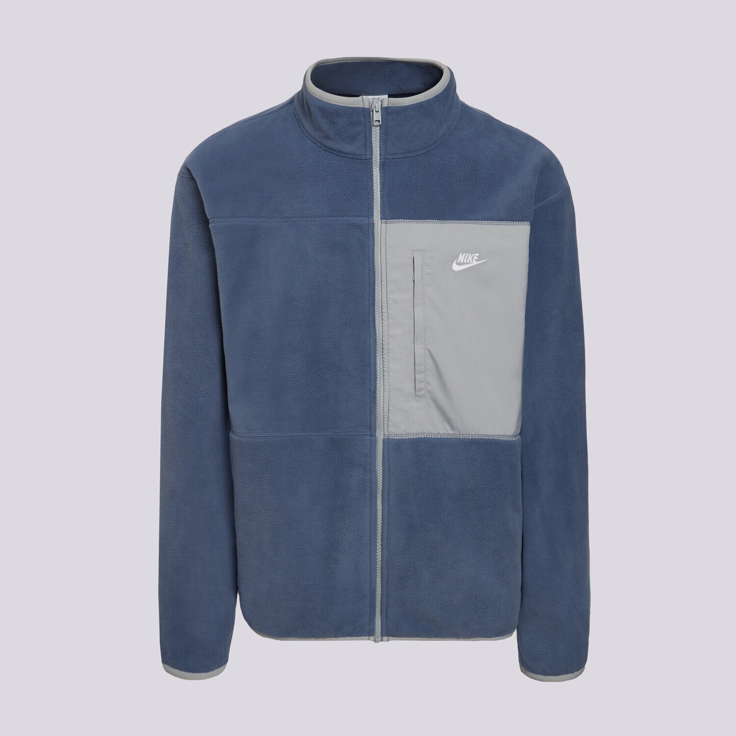 Herren NIKE FLEECESHIRT M NK CLUB FLC WNTR FULL ZP JKT IX7021-491 Blau