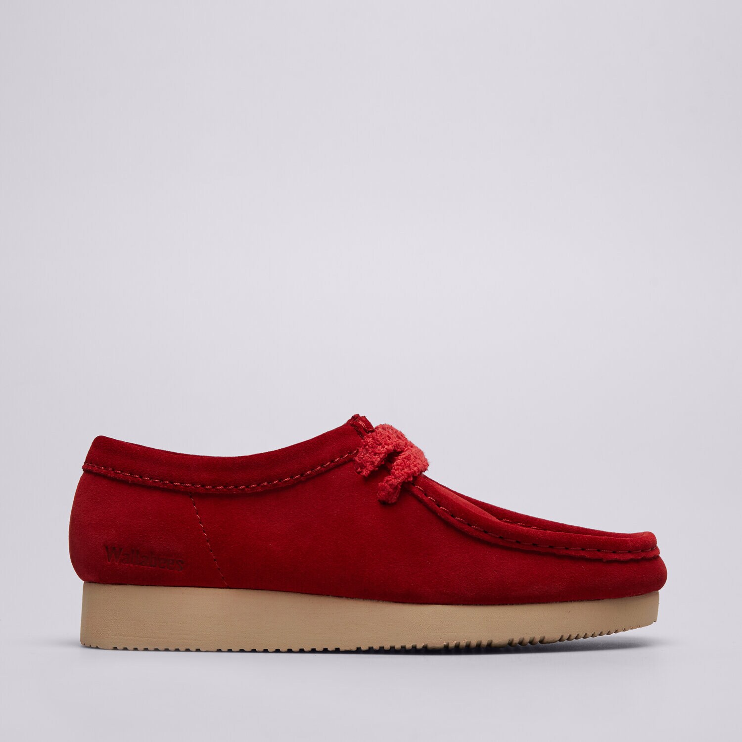Damen Casual Schuhe CLARKS WALLABEE LITE. 26328431 Rot