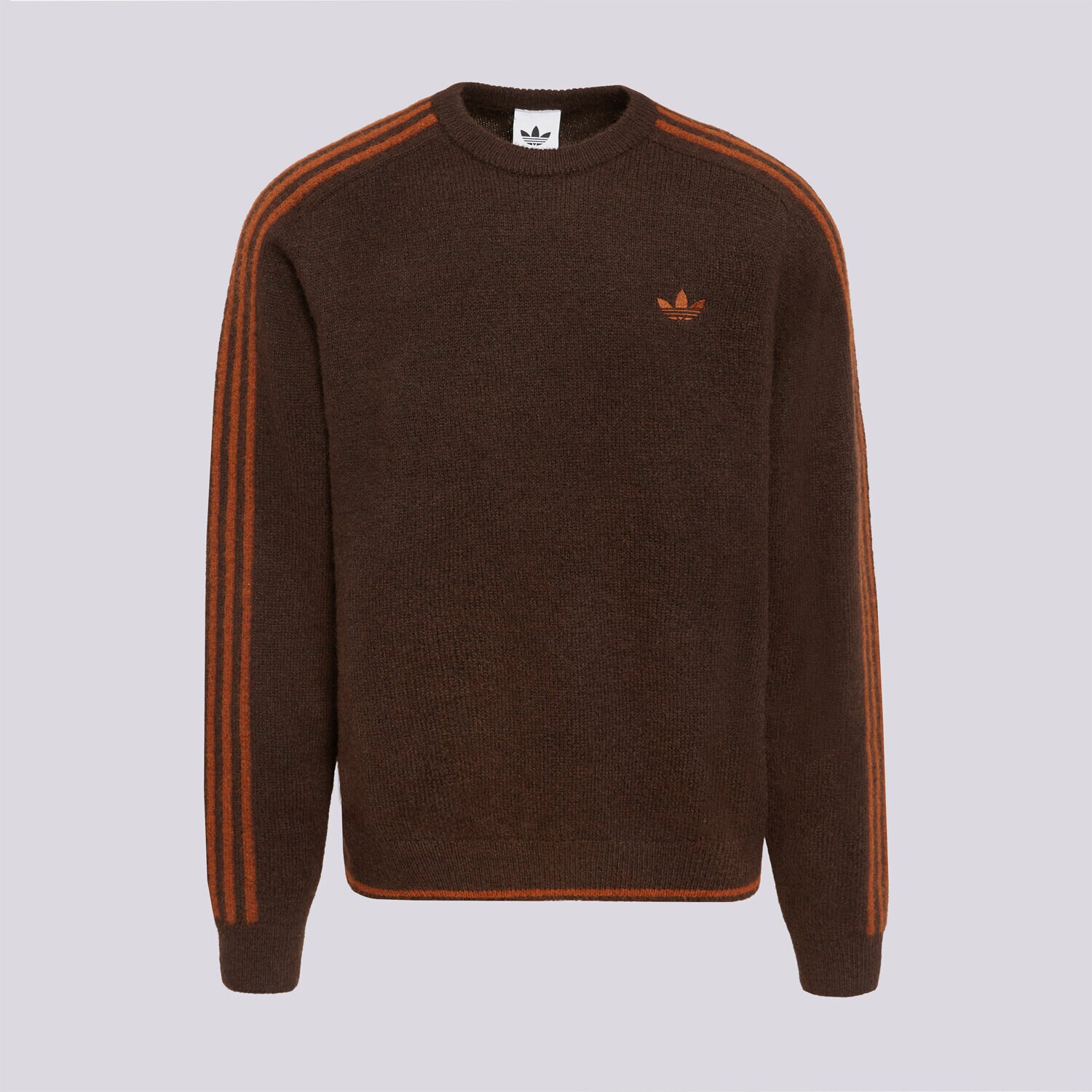 ADIDAS PULLOVER 3S KNIT CREW KS4107 Braun