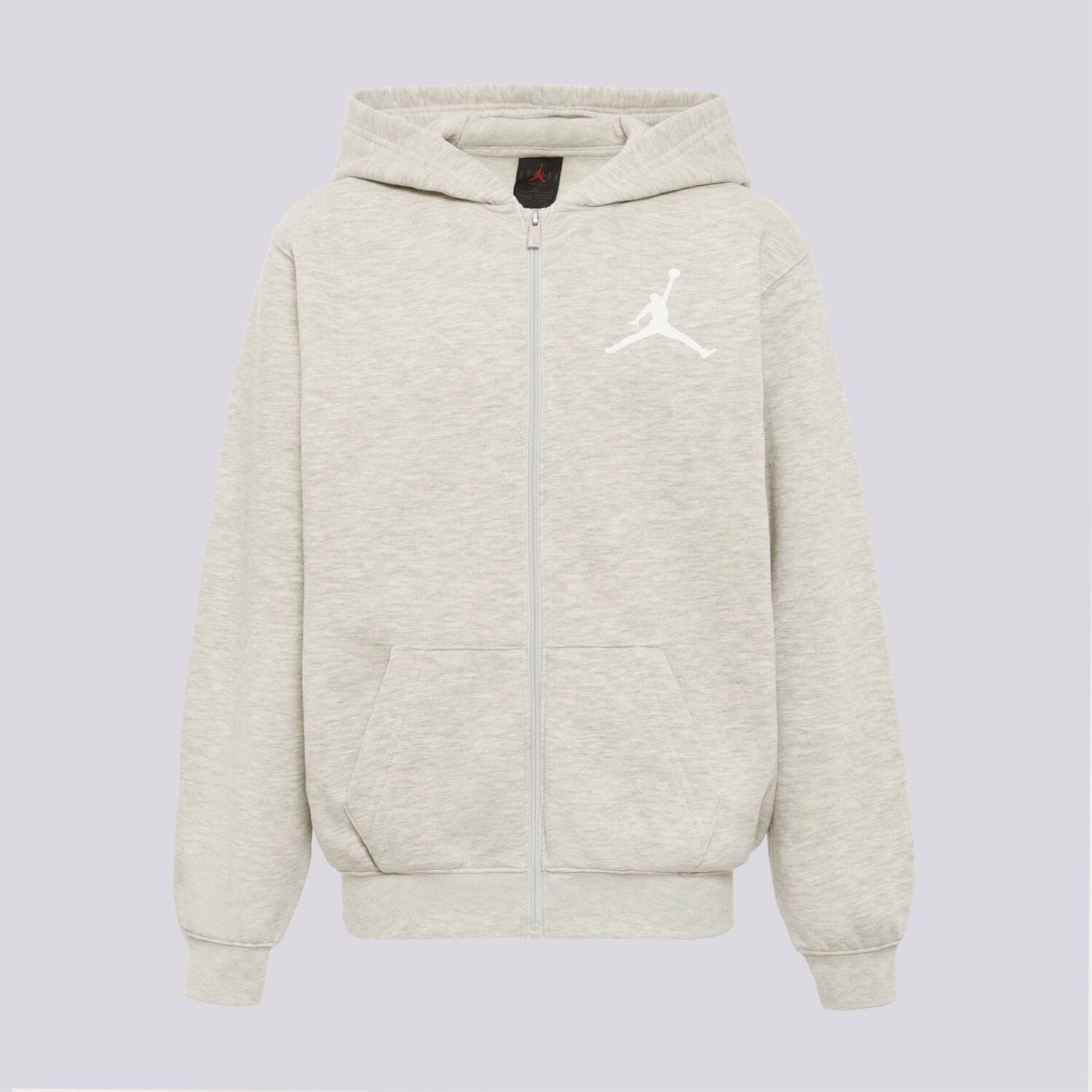 Kinder JORDAN SWEATSHIRT MIT REIßVERSCHLUSS   Z KAPTUREM FULL ZIP H 95G242-C87 Grau