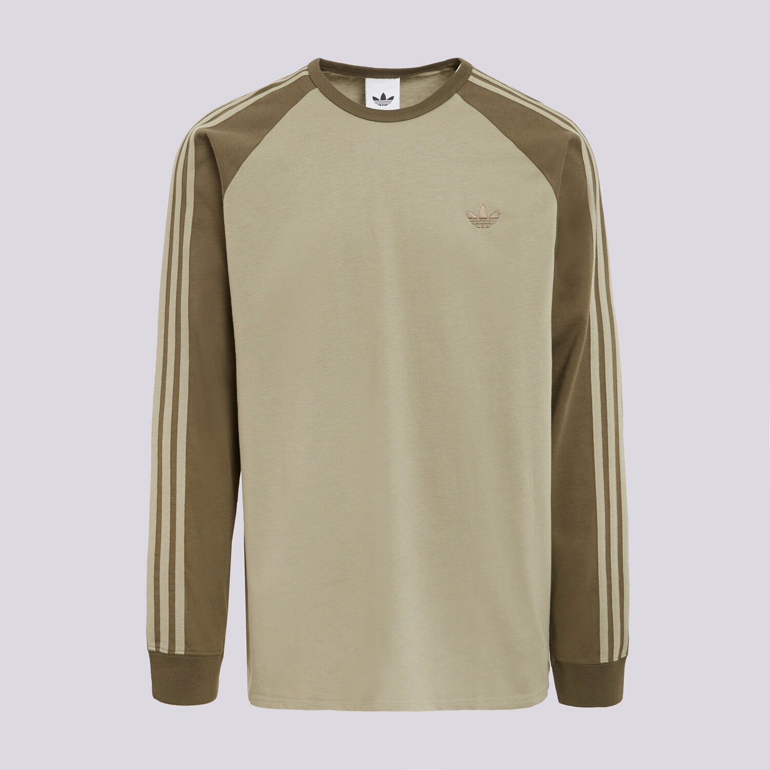Herren T-Shirt ADIDAS T-SHIRT 3S LS TEE KT5062 Khaki