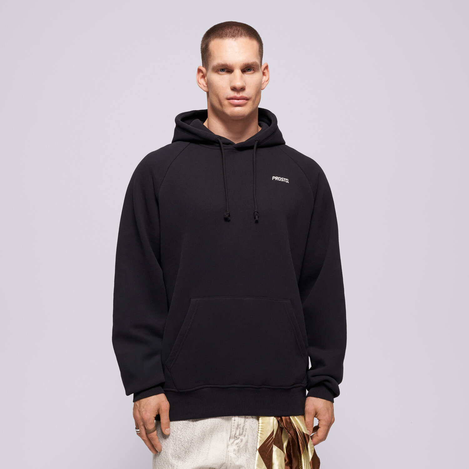 Herren PROSTO HOODIE HOODIE SKIZZLE WASHED KL263MSWE4242 Grau
