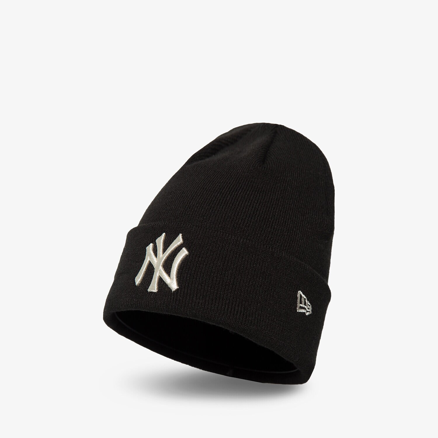 Damen Mütze NEW ERA MÜTZE WMNS METALLIC BEANIE NYY 60292652 Schwarz