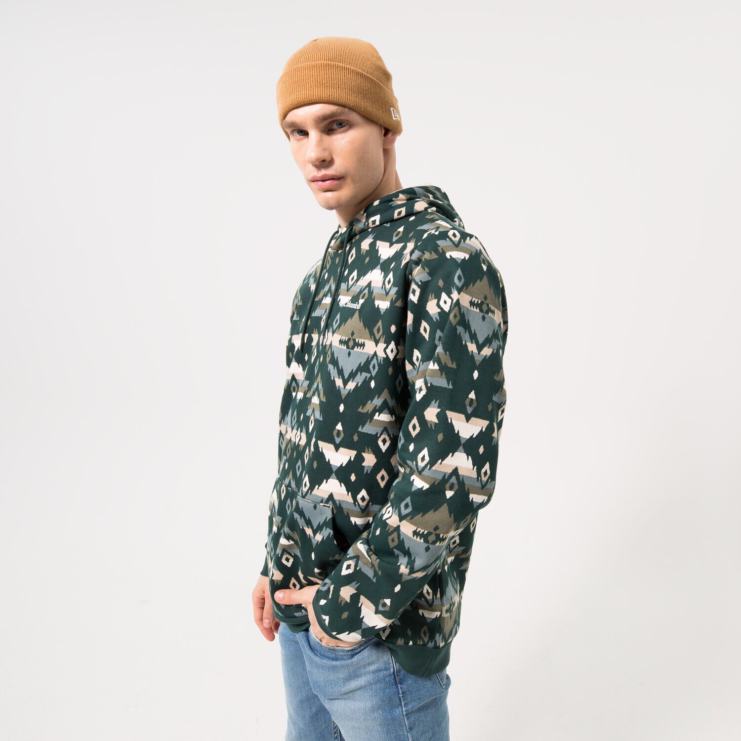 Herren COLUMBIA HOODIE M COLUMBIA LOGO™ PRINTED 1911651370 Multicolor