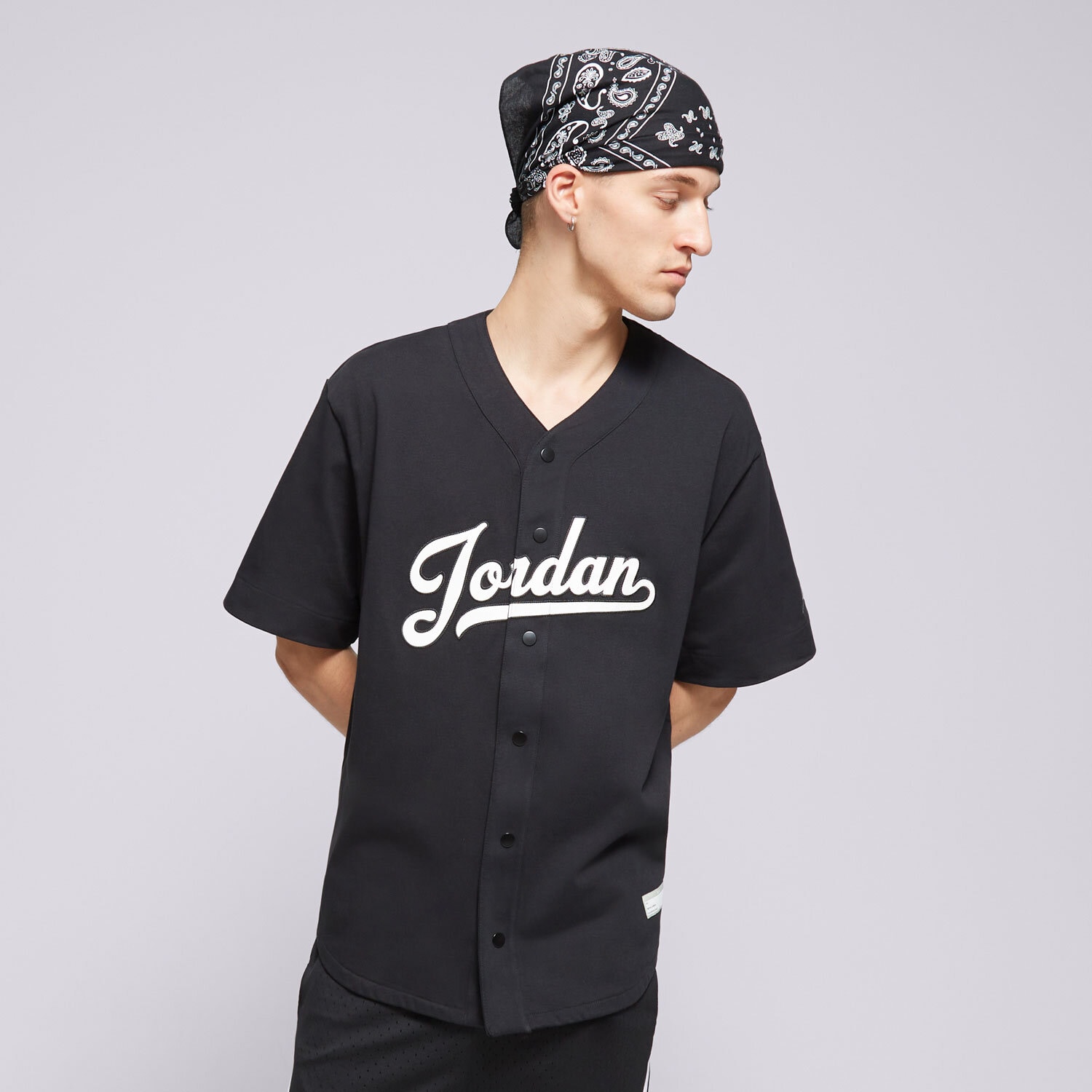 Herren Hemd JORDAN HEMD M J FLT MVP STMT BSEBLL TOP FN4663-010 Schwarz