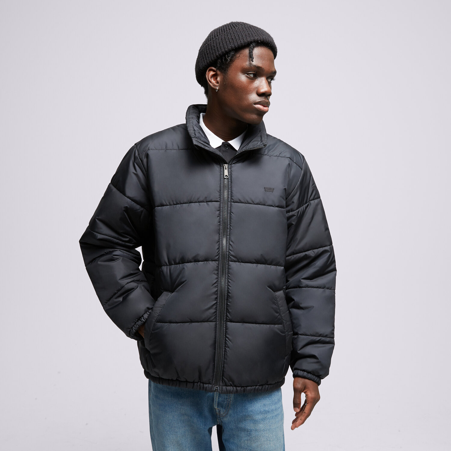 Herren Winterjacke LEVI'S JACKE WINTER SUNSET SHORT PUFFER A5640-0000 Schwarz