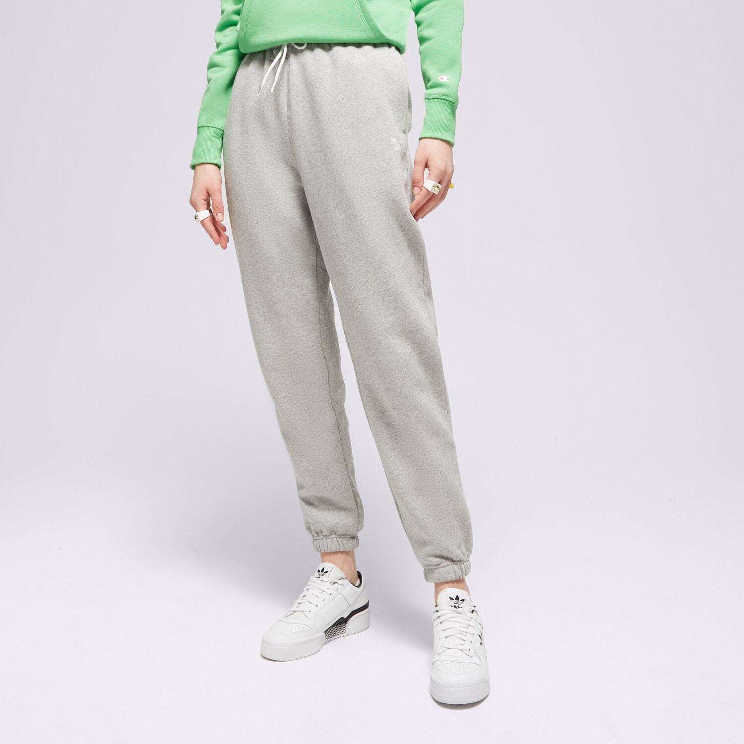 Damen Hosen REEBOK HOSE RI FLEECE H54770_100012580 Grau