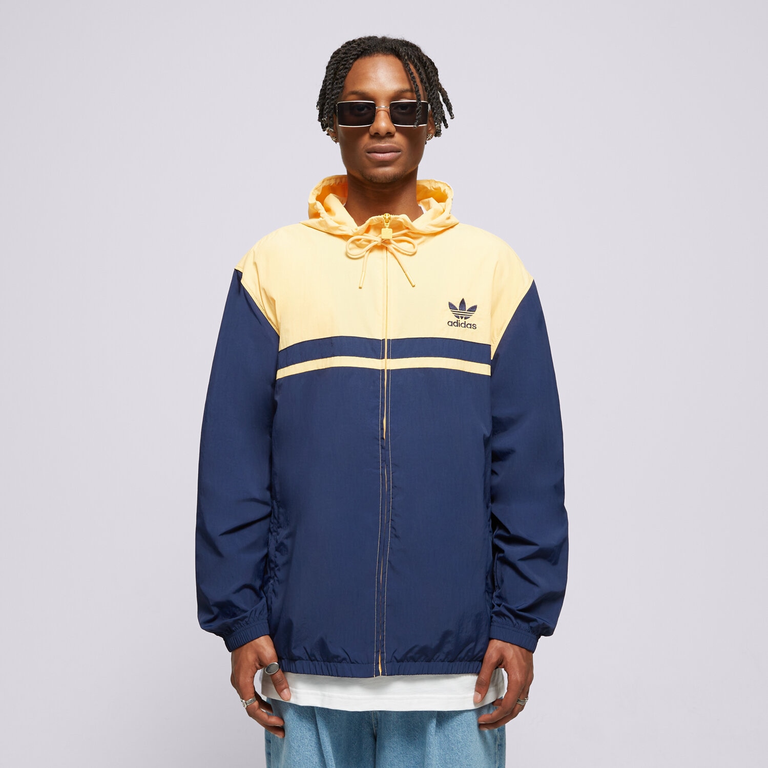 Adidas jacke dunkelblau online