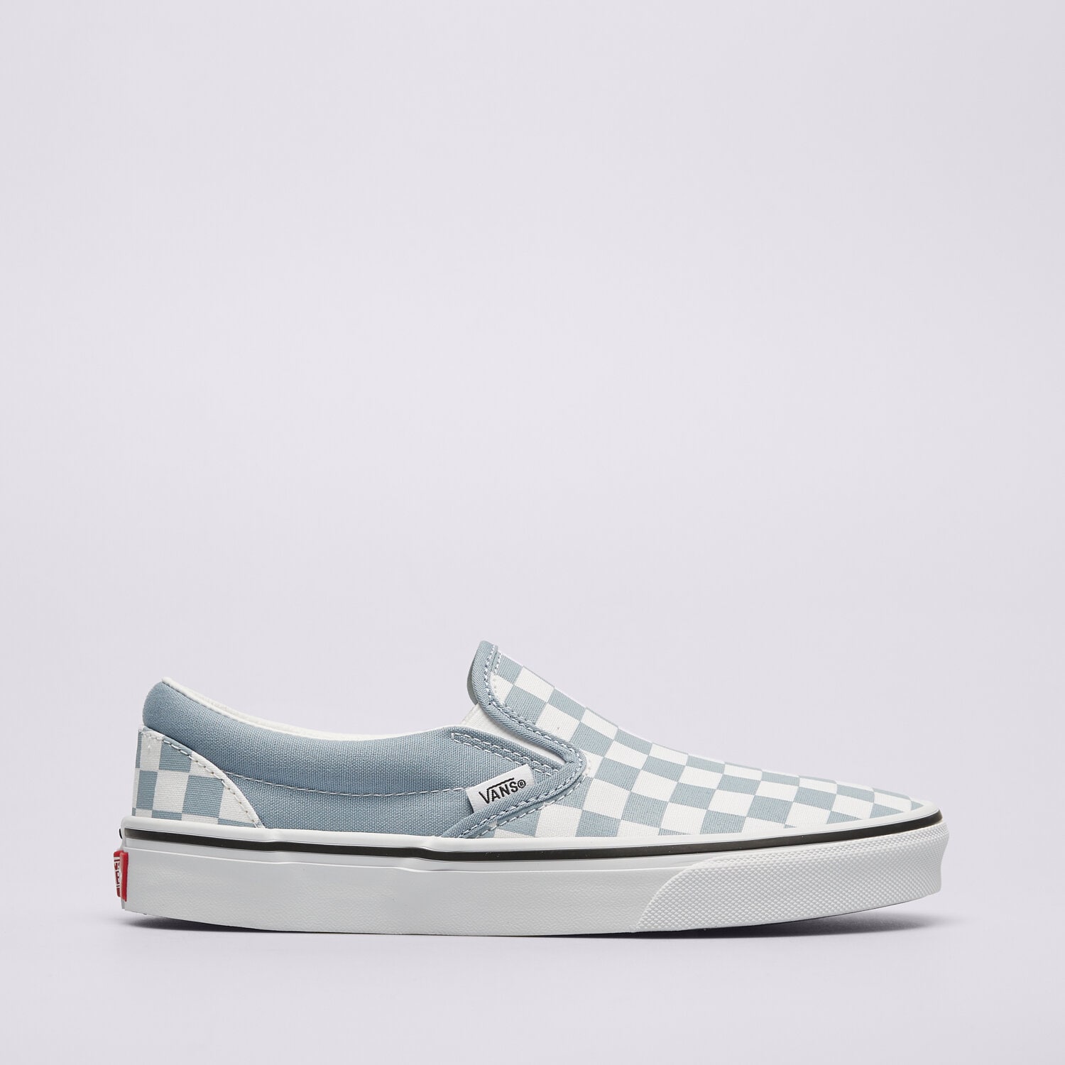 Vans checkerboard slip on light blue 2025