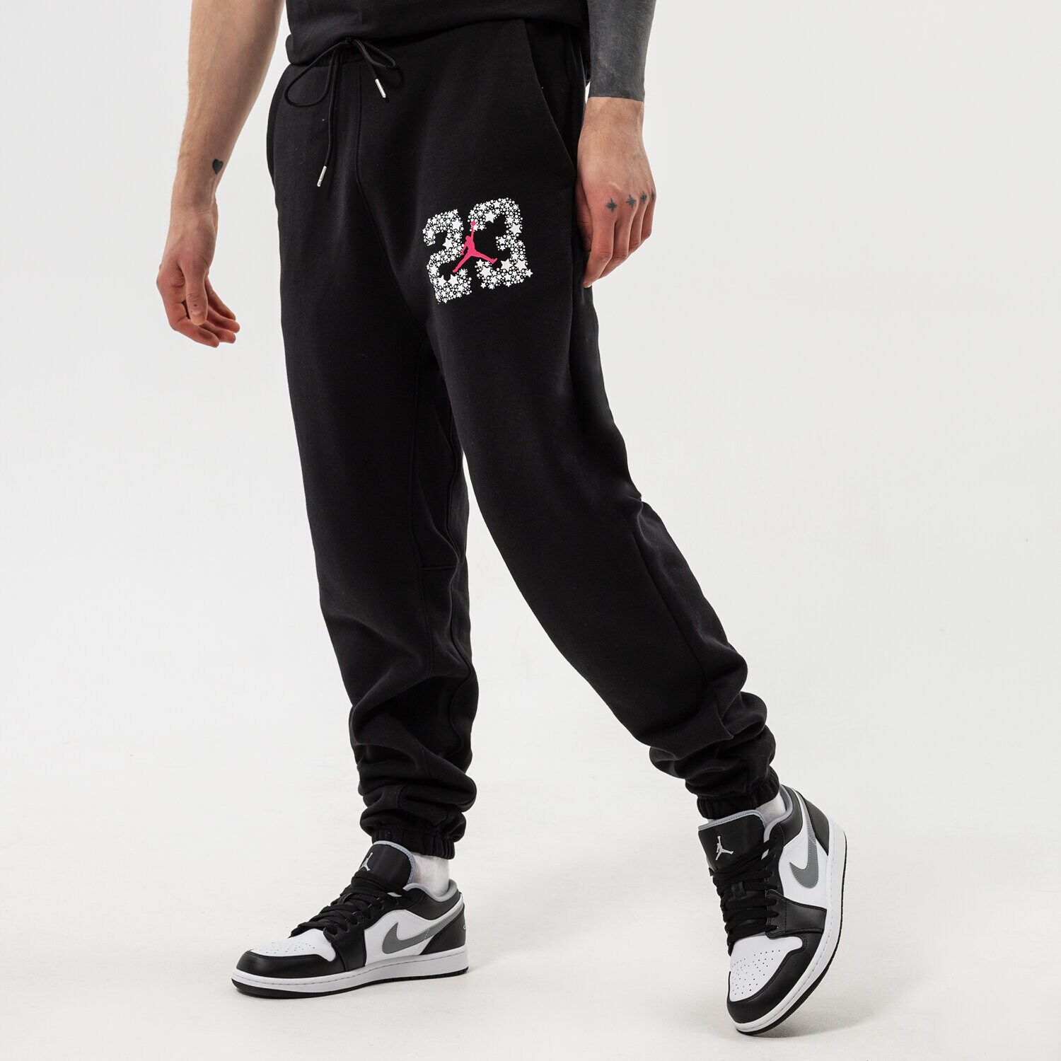 Herren Hosen JORDAN HOSE M J SPRT DNA FLC PANT DJ0190-010 Schwarz