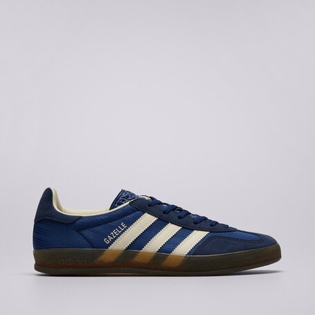 adidas gazelle silver green womens ADIDAS ORIGINALS Schwarze Gazelle Indoor-Sneaker für Herren und Damen –  Pavidas main image 0