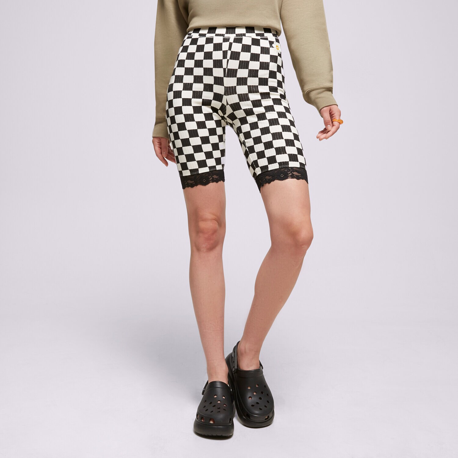 Damen Shorts VANS SHORTS OVERSIZED FLORAL LEGGING VN00074SBLK Multicolor