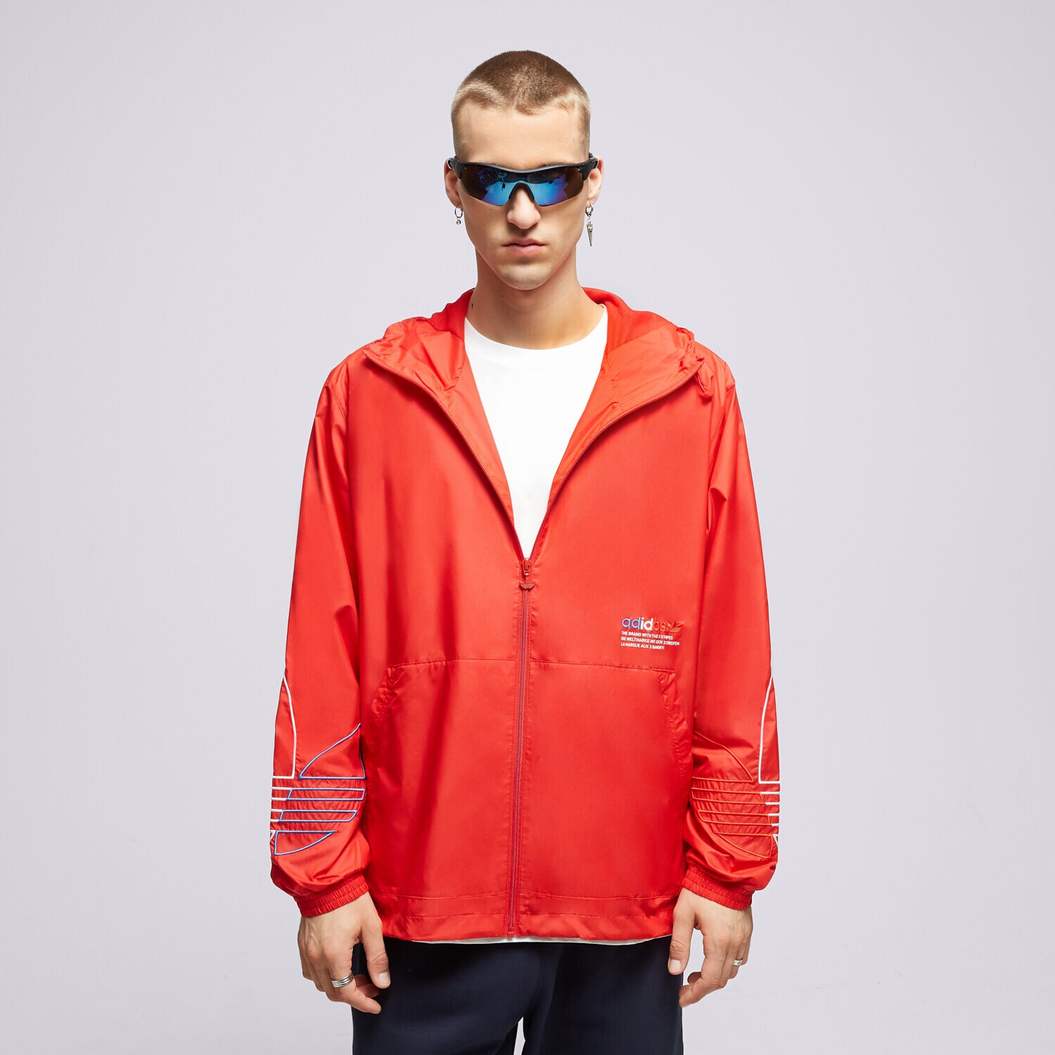 Herren Übergangsjacke ADIDAS JACKE GN3561 GN3561 Rot