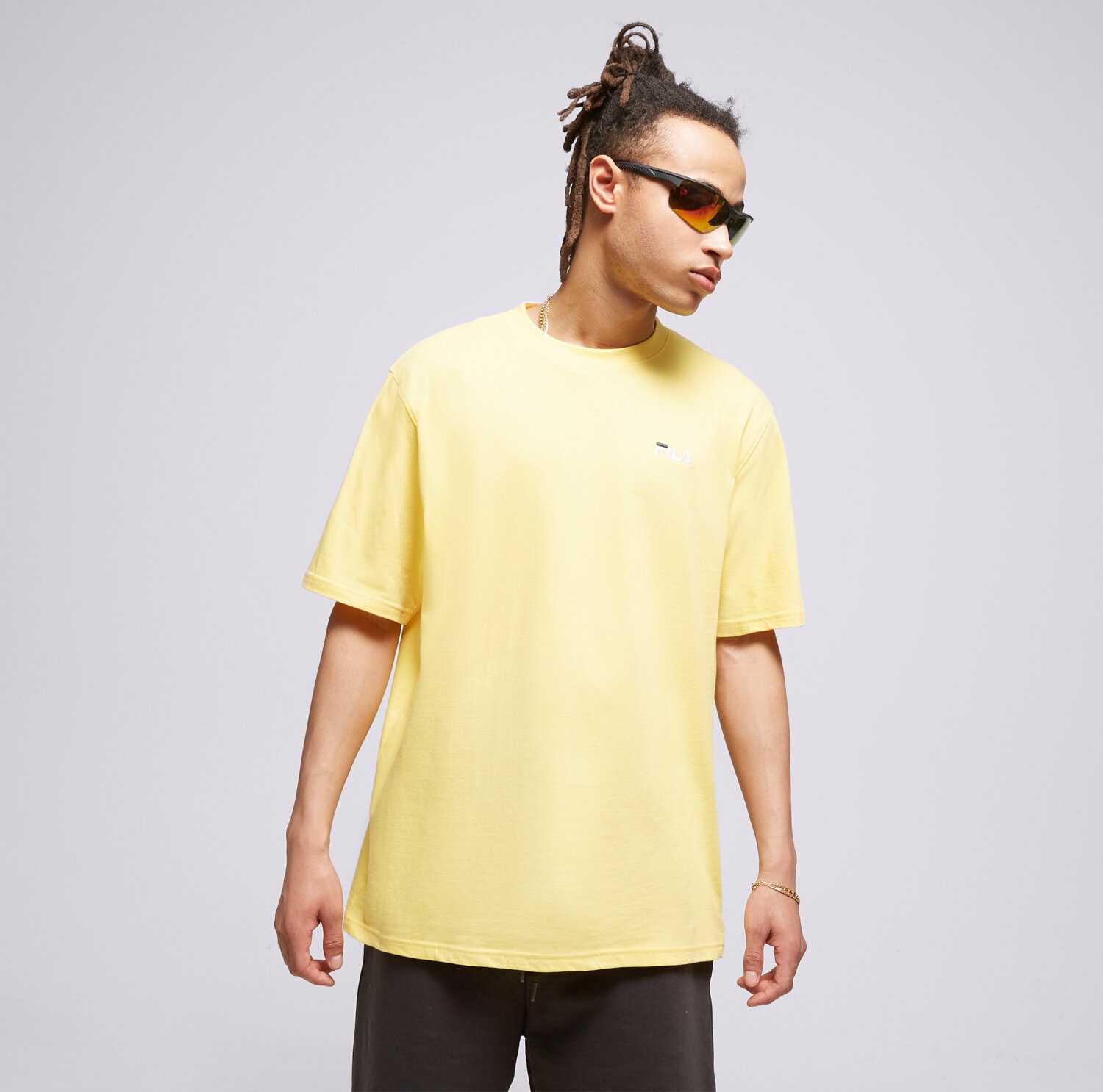 Herren T-Shirt FILA T-SHIRT DRINGO SS23SPM229507 Gelb